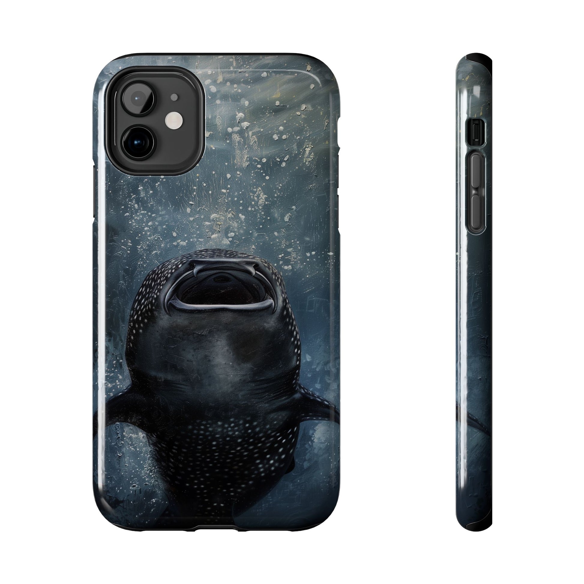 Rising Majesty: Whale Shark Feeding Tough Phone Case