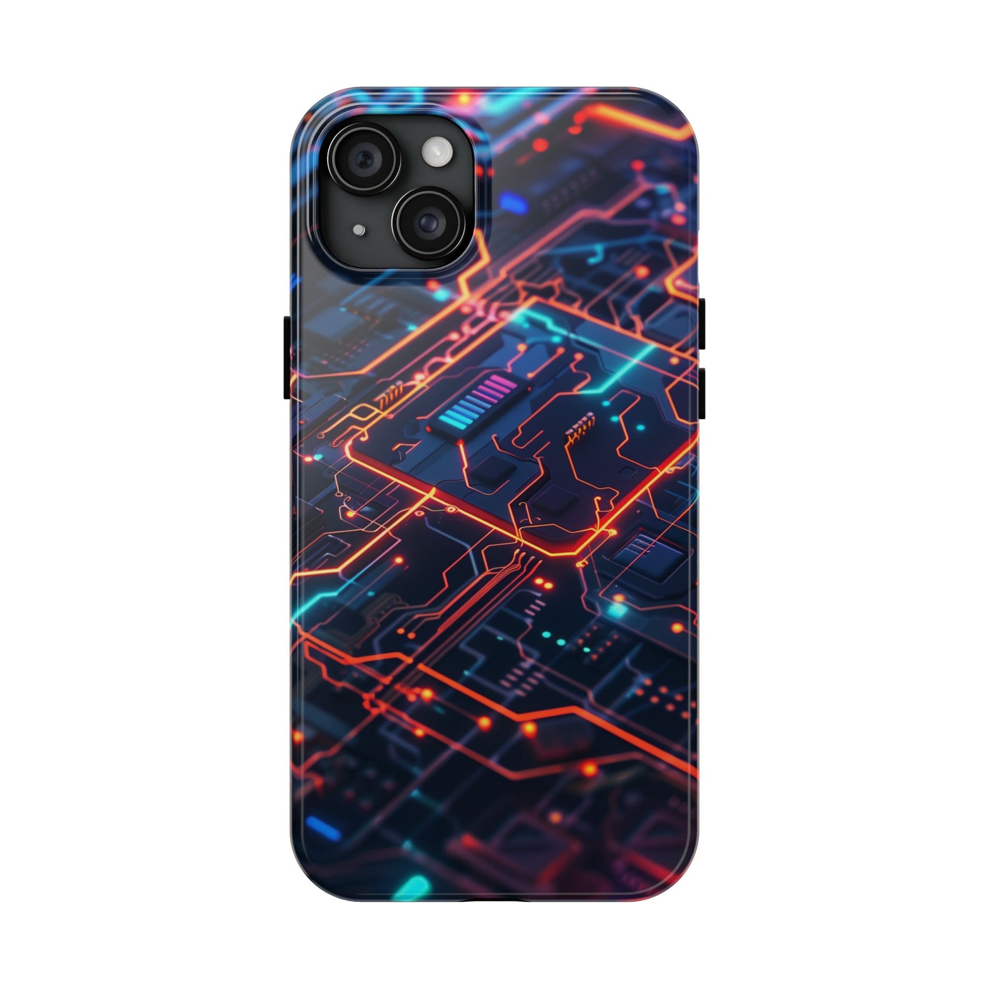 Circuit Board Phone Case, Futuristic Circuit Phone Case, High-Tech Gift, Custom Sci-Fi Phone Case, iphone 15 pro max