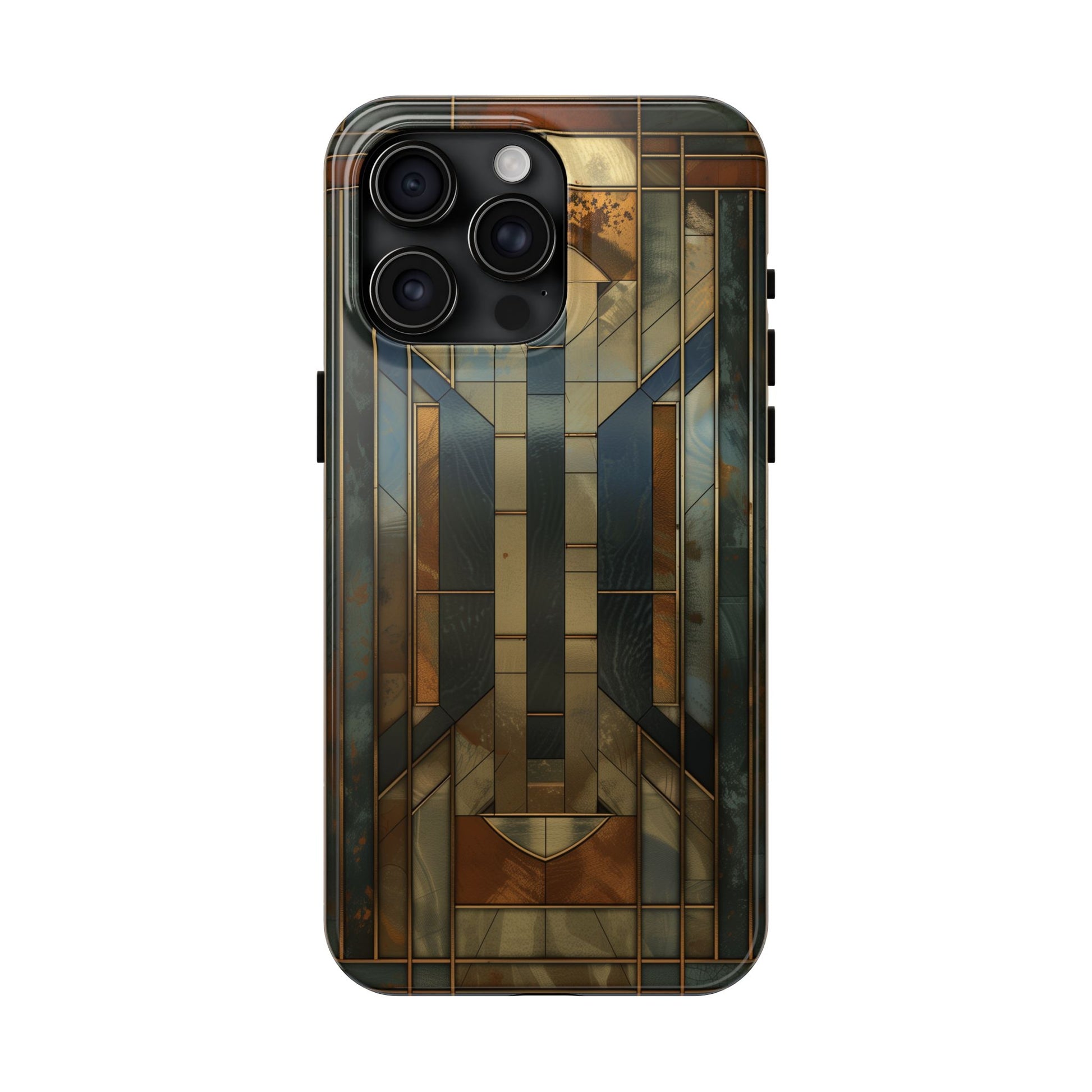 Frank Lloyd Wright Stained Glass Phone Case - Architectural Style Phone Cover - Stained Glass Design Phone Case - Unique Phone Accessory