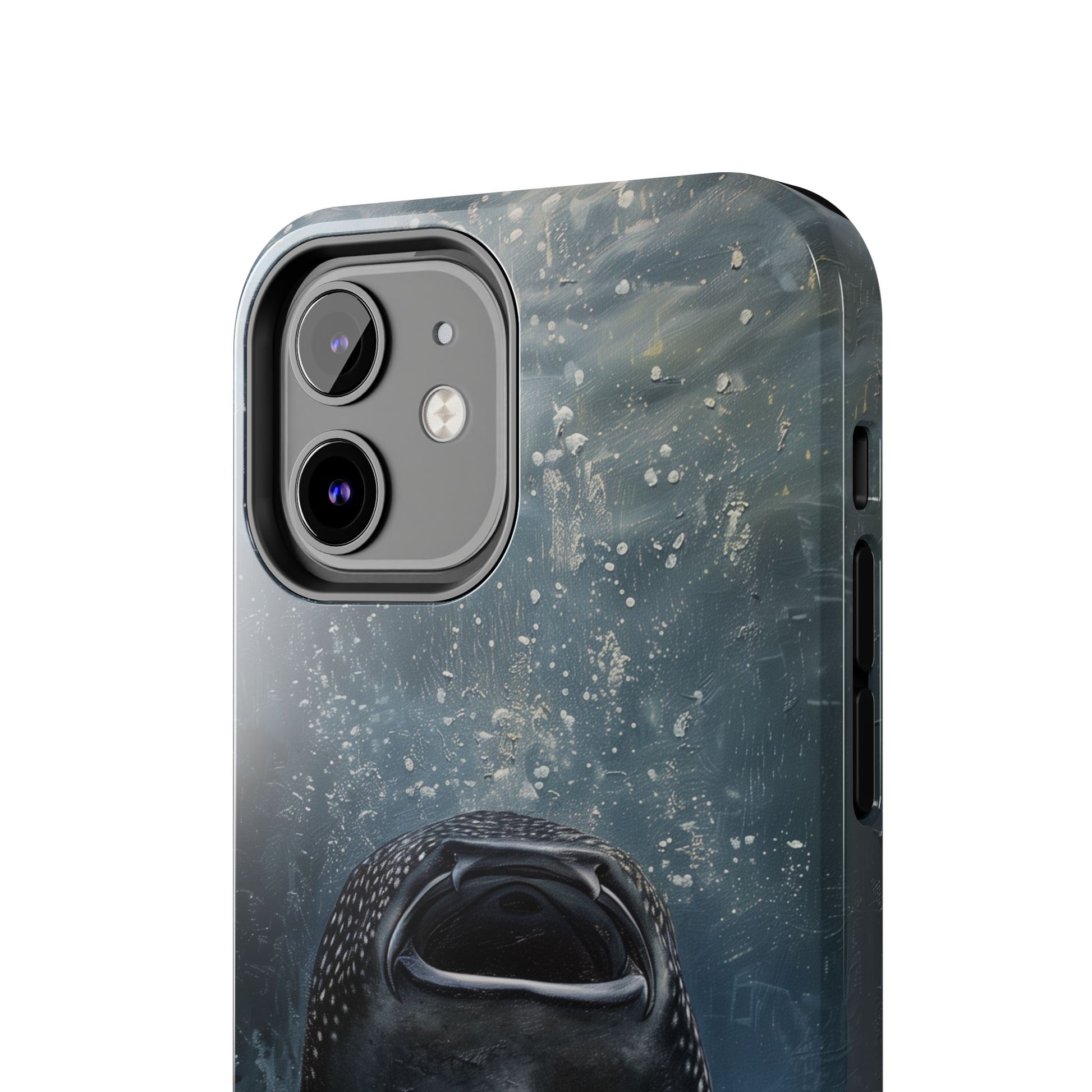 Rising Majesty: Whale Shark Feeding Tough Phone Case