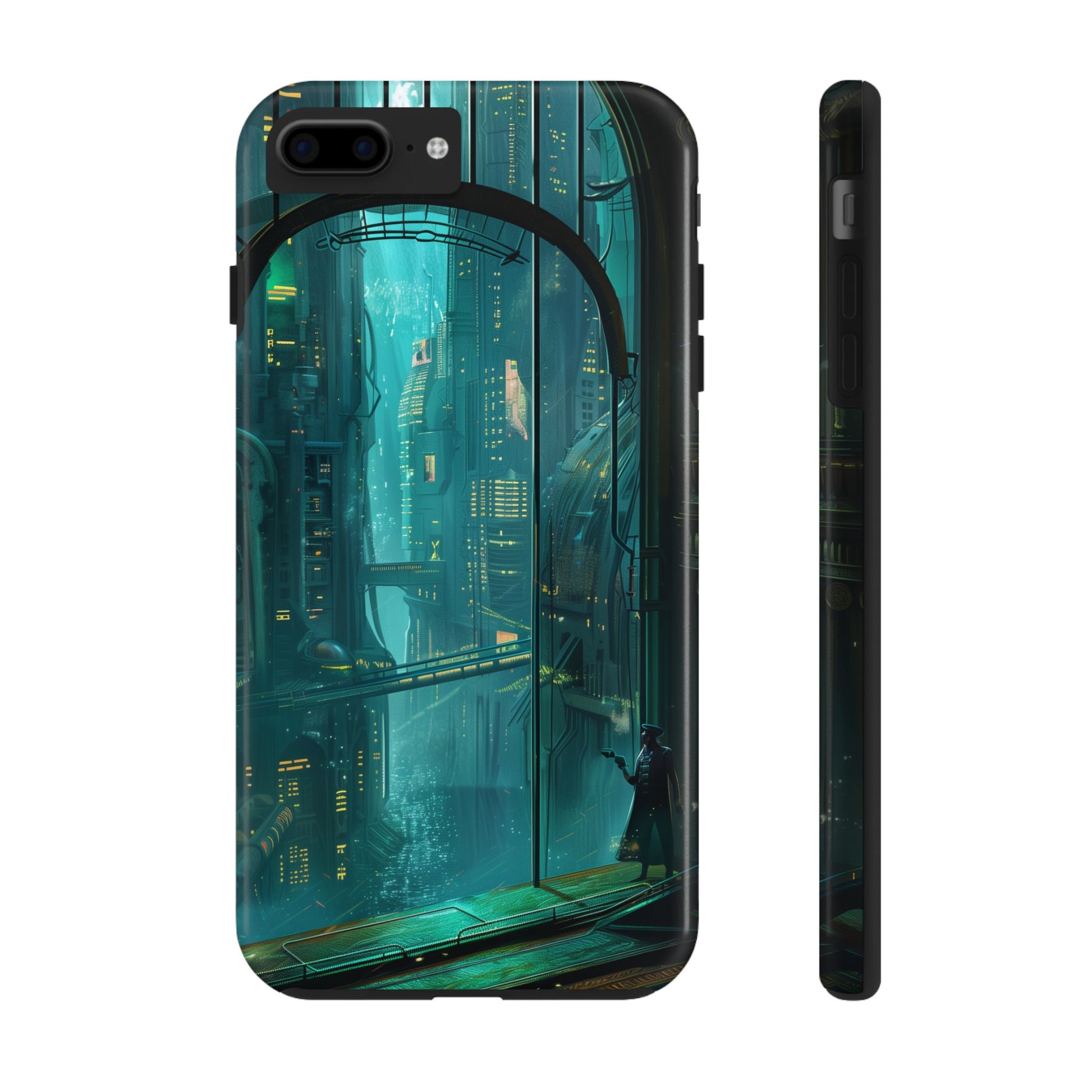 BioShock Inspired Phone Case - Underwater Art Deco City - Gaming Phone Cover - Unique Video Game Accessory