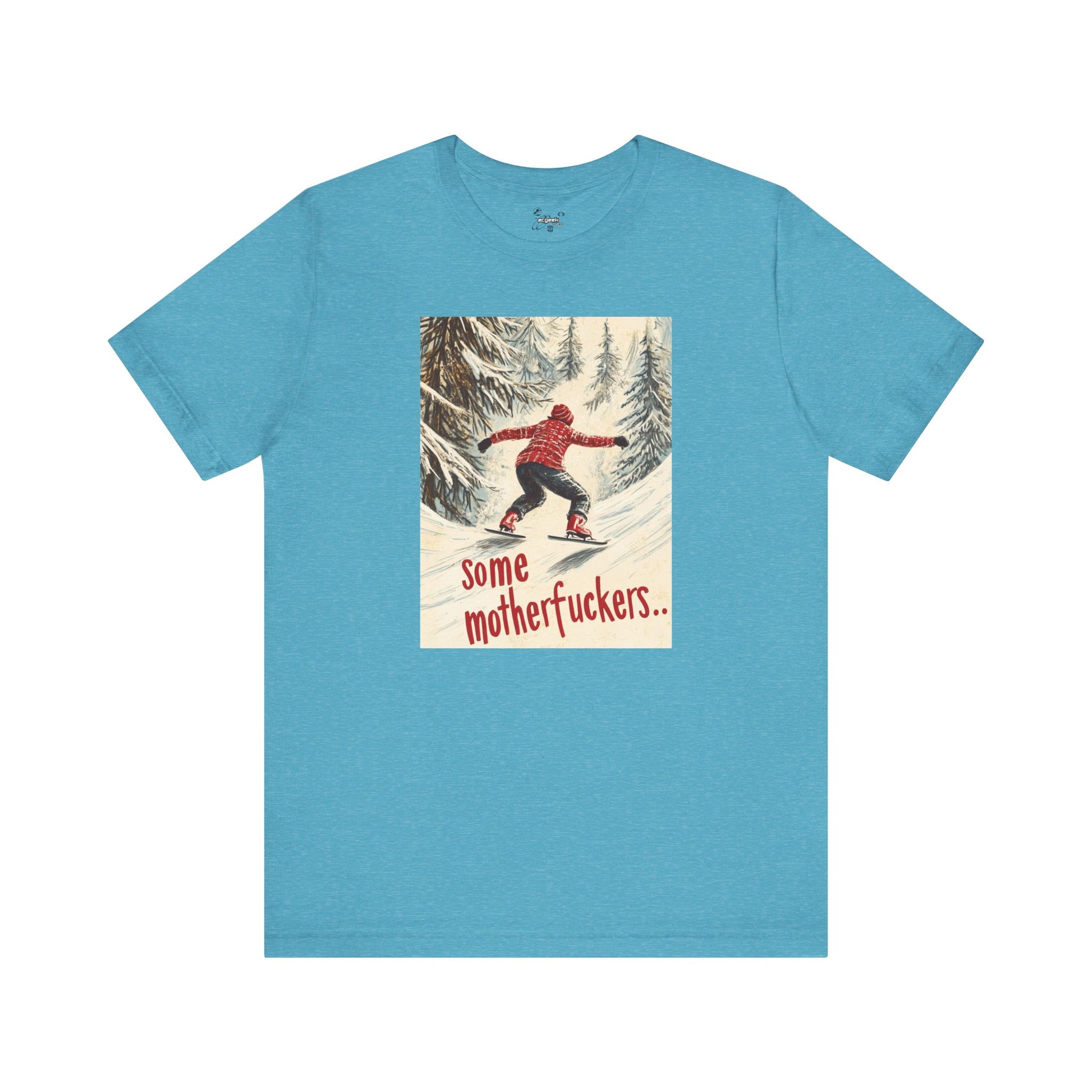 Ice Skating Uphill Geek Positivity Tshirt Nerdy Shirt Tee, Inspirational Quotes Gift for Geeks Movie Tshirt, Positivity Tshirt