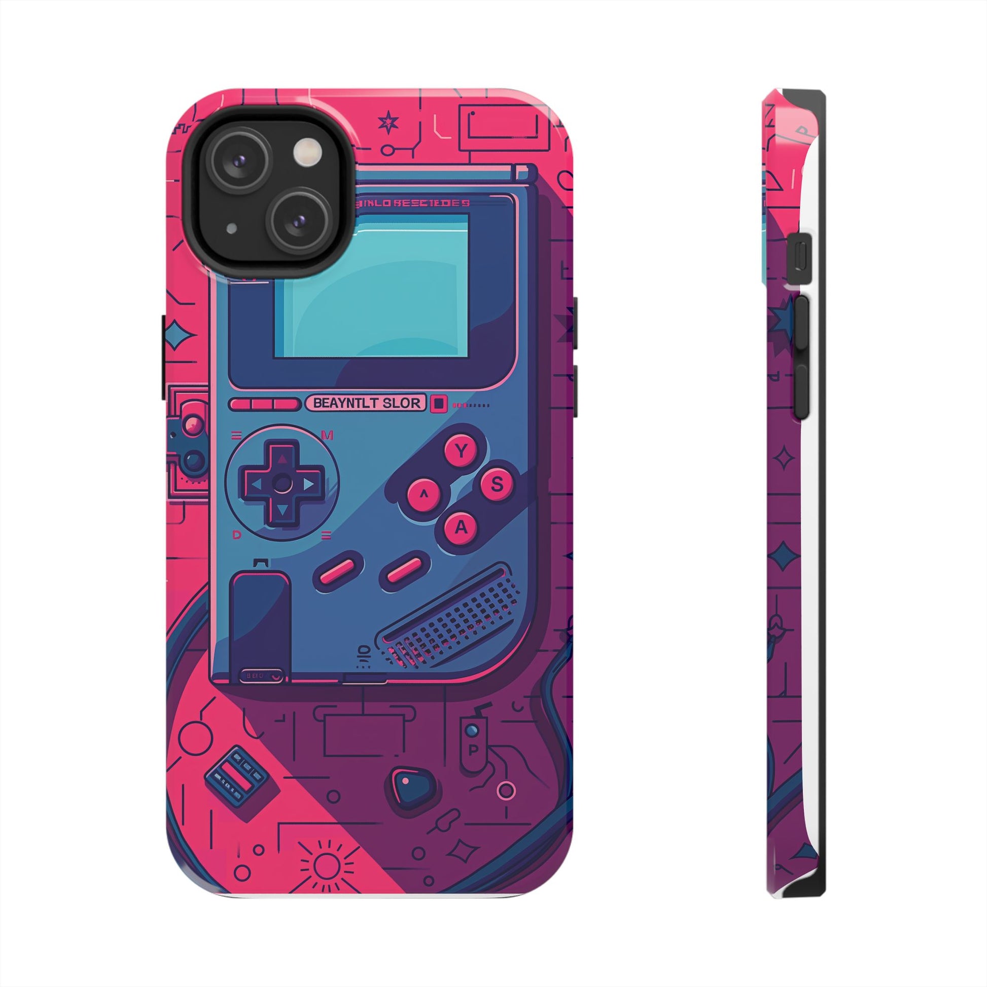 Durable iPhone Case with Alternative Universe Game Console Design - Protective Phone Cover - Fun and Sturdy Gaming Accessory - Gamer Gift