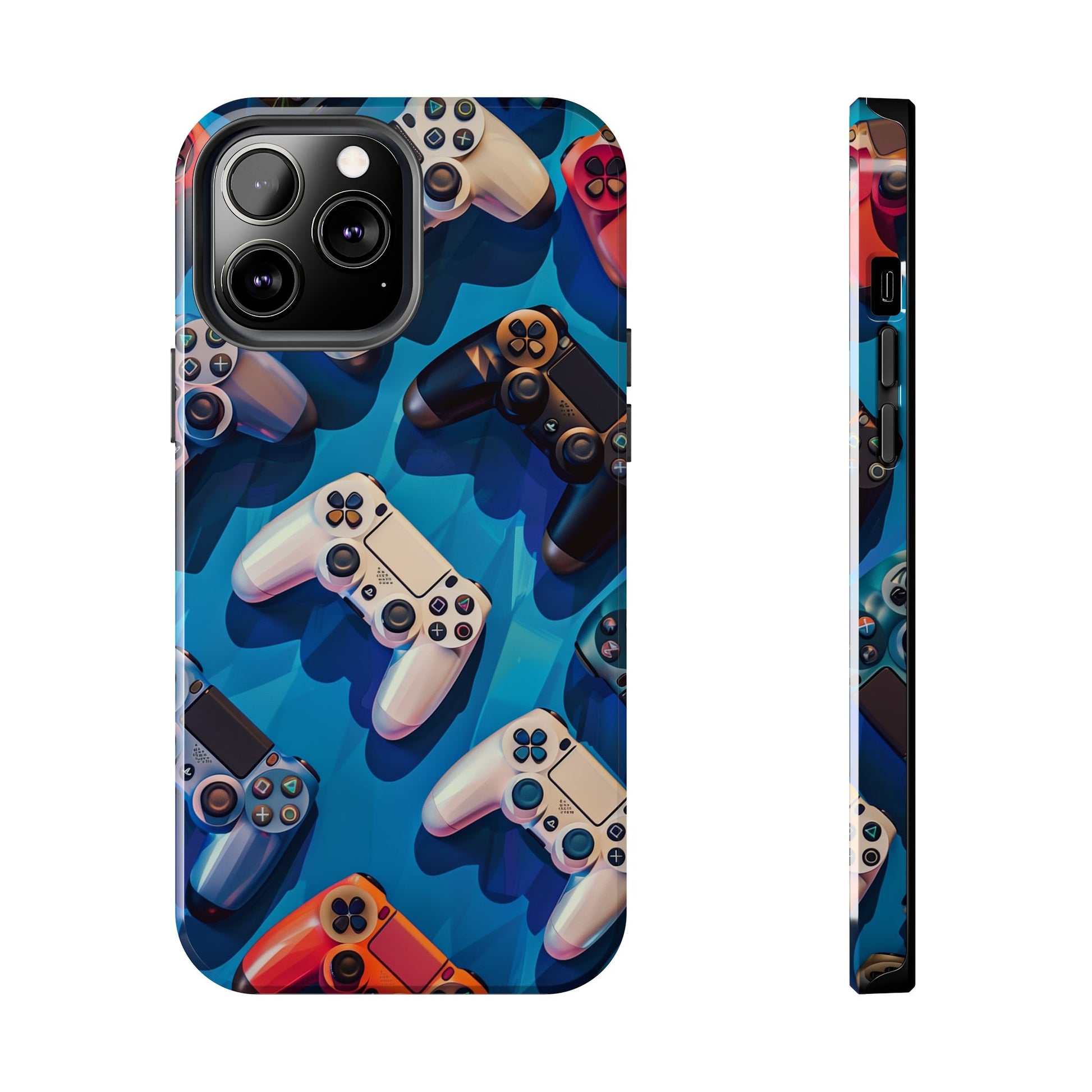 Video Game Controllers iPhone Case - Gamer Tough Phone Cover - Modern Gaming