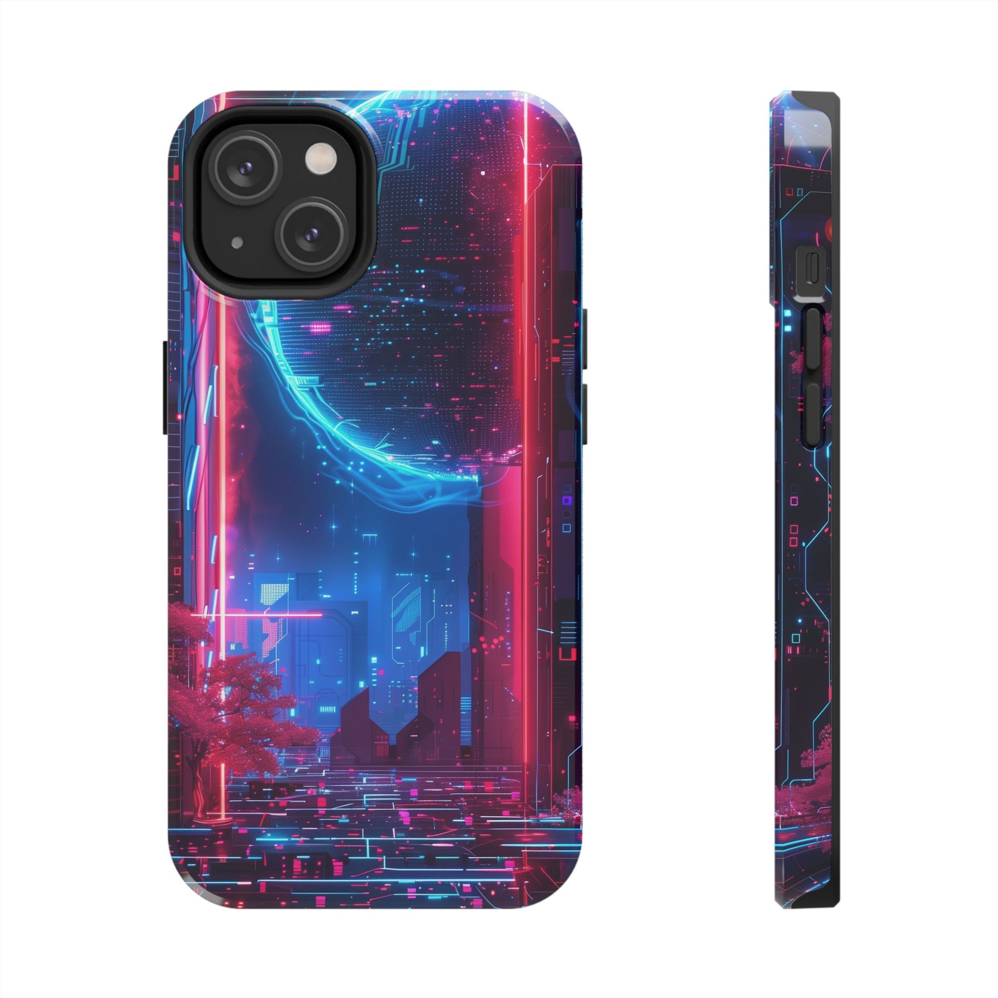 Circuit Board Phone Case, Futuristic Circuit Phone Case, High-Tech Gift, Custom Sci-Fi Phone Case, iphone 15 pro max