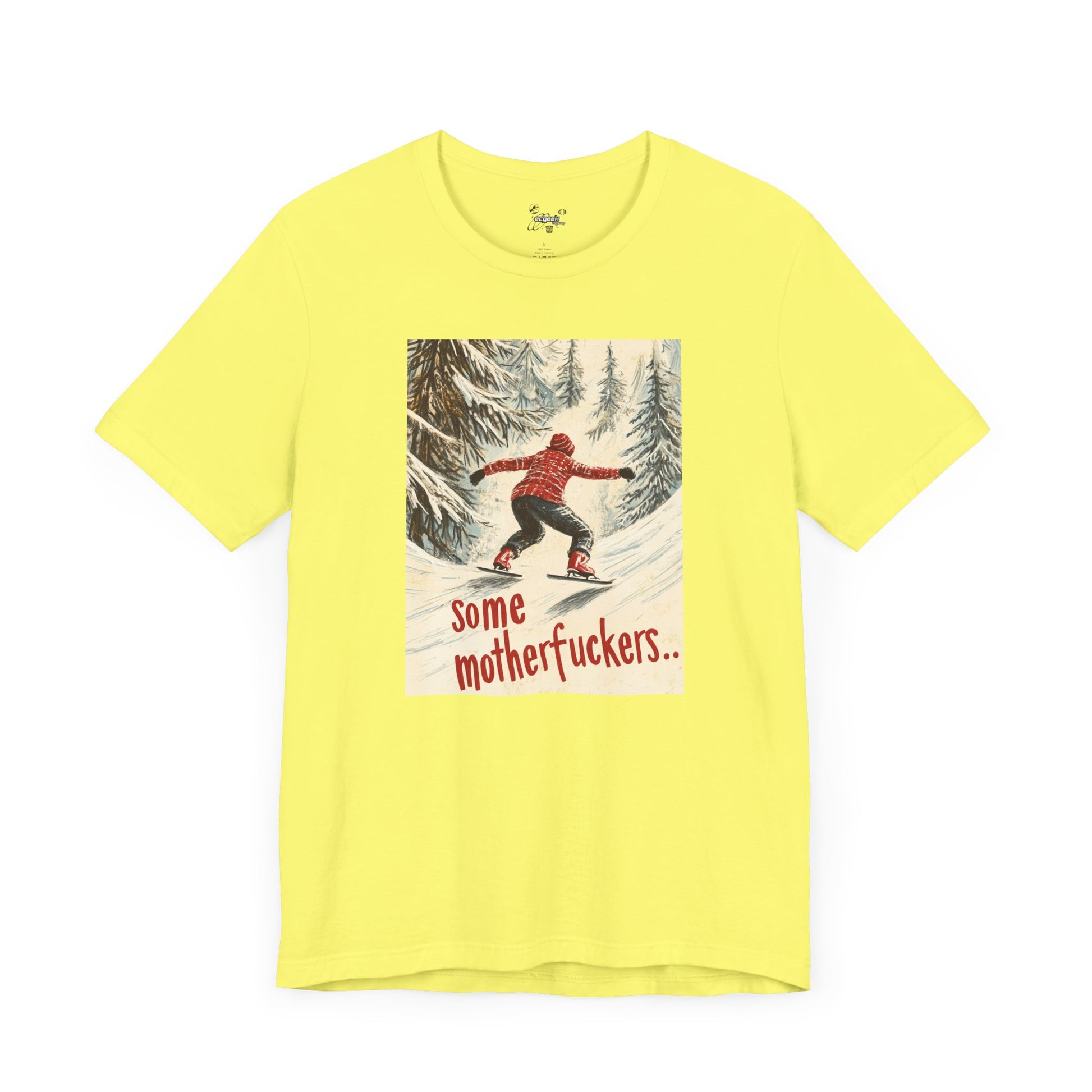 Ice Skating Uphill Geek Positivity Tshirt Nerdy Shirt Tee, Inspirational Quotes Gift for Geeks Movie Tshirt, Positivity Tshirt