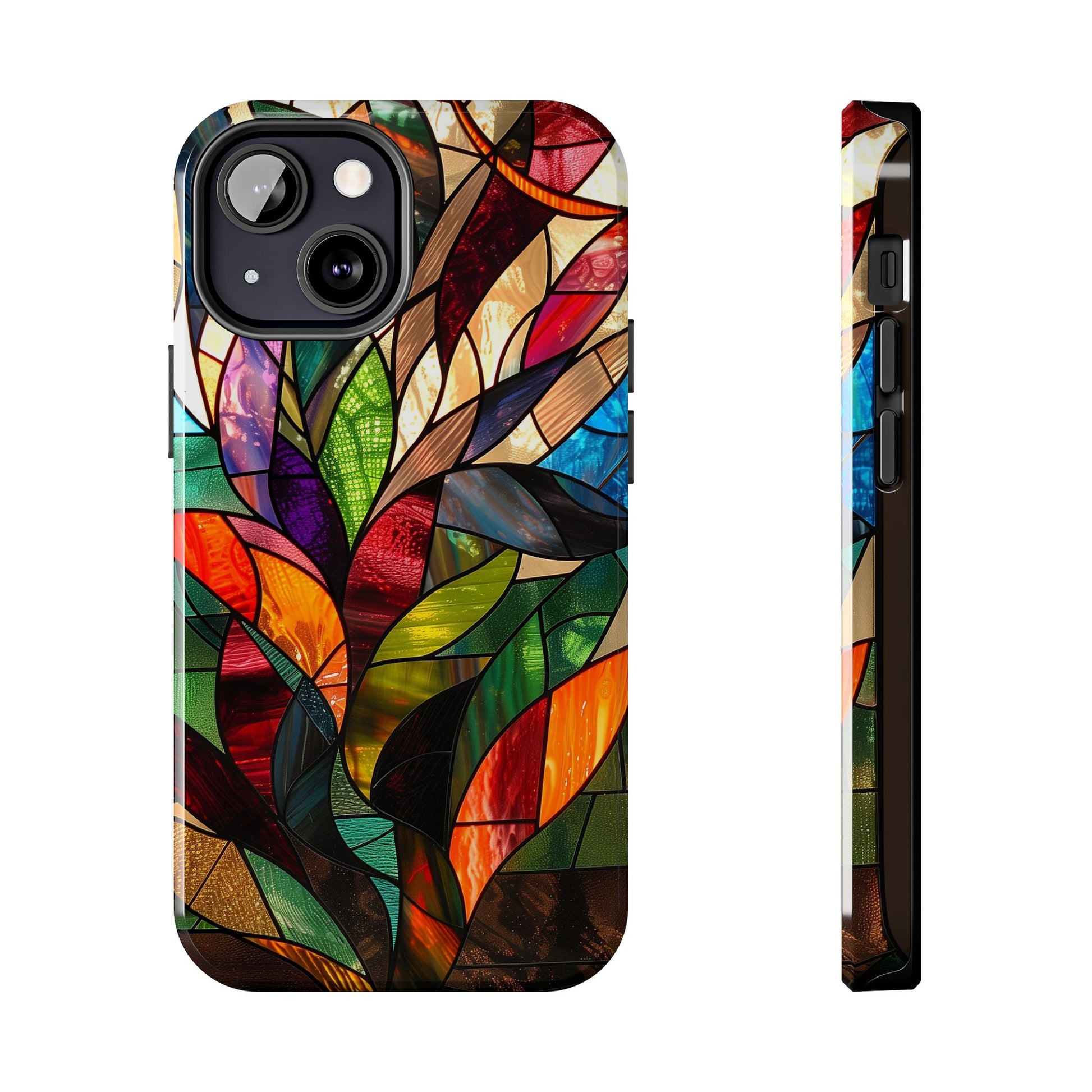 Frank Lloyd Wright Inspired Stained Glass Phone Case, Artistic iPhone Case, Architectural Design, Art Deco iphone Case, iphone 15 pro max