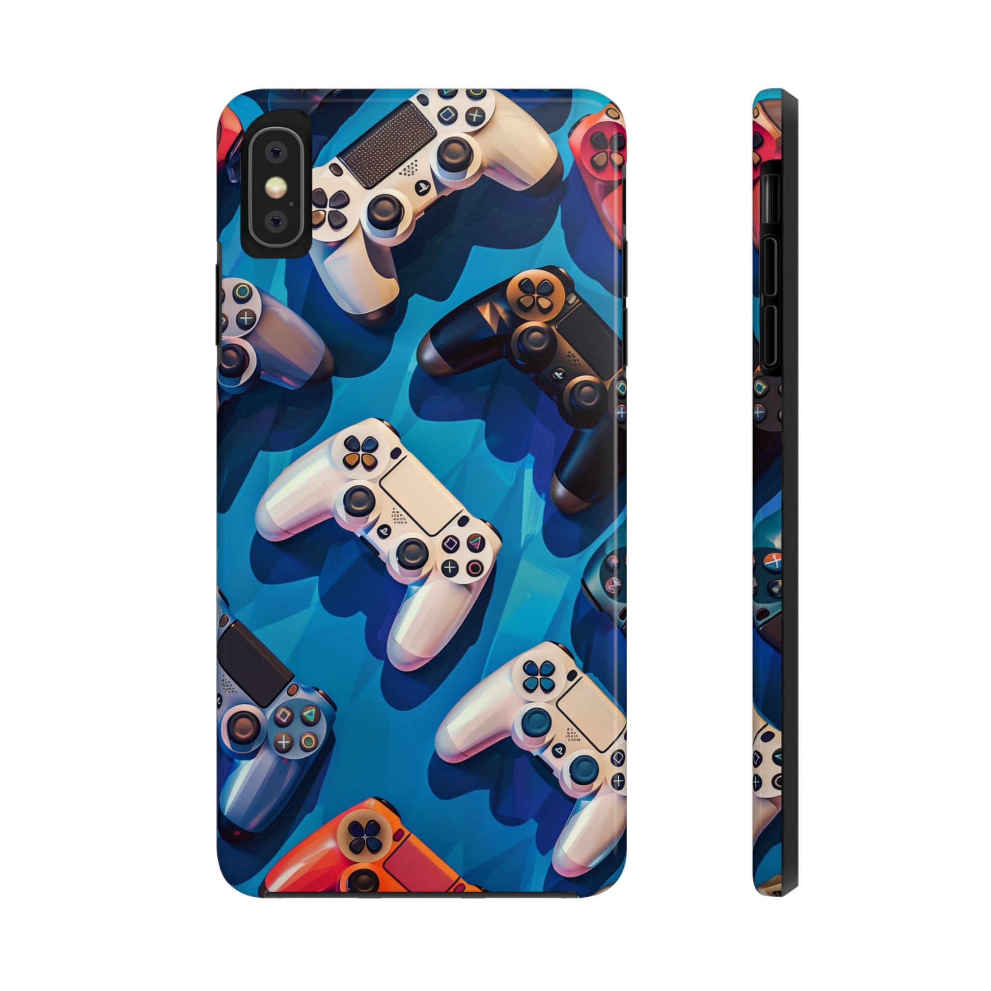 Video Game Controllers iPhone Case - Gamer Tough Phone Cover - Modern Gaming