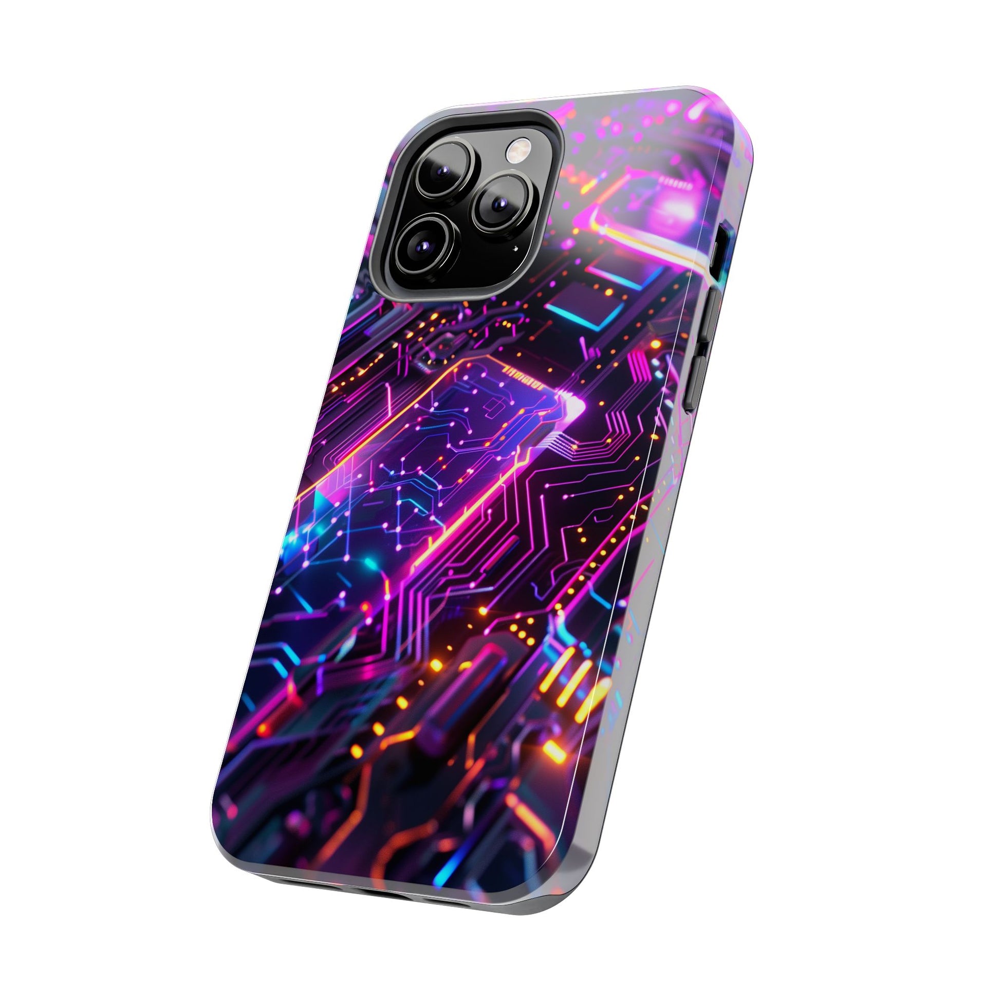 Circuit Board Phone Case, Futuristic Circuit Phone Case, High-Tech Gift, Custom Sci-Fi Phone Case, iphone 15 pro max