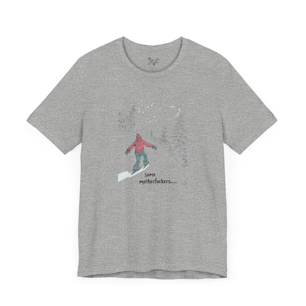 Ice Skating Uphill Geek Positivity Tshirt Nerdy Shirt Tee, Inspirational Quotes Gift for Geeks Movie Tshirt, Positivity Tshirt
