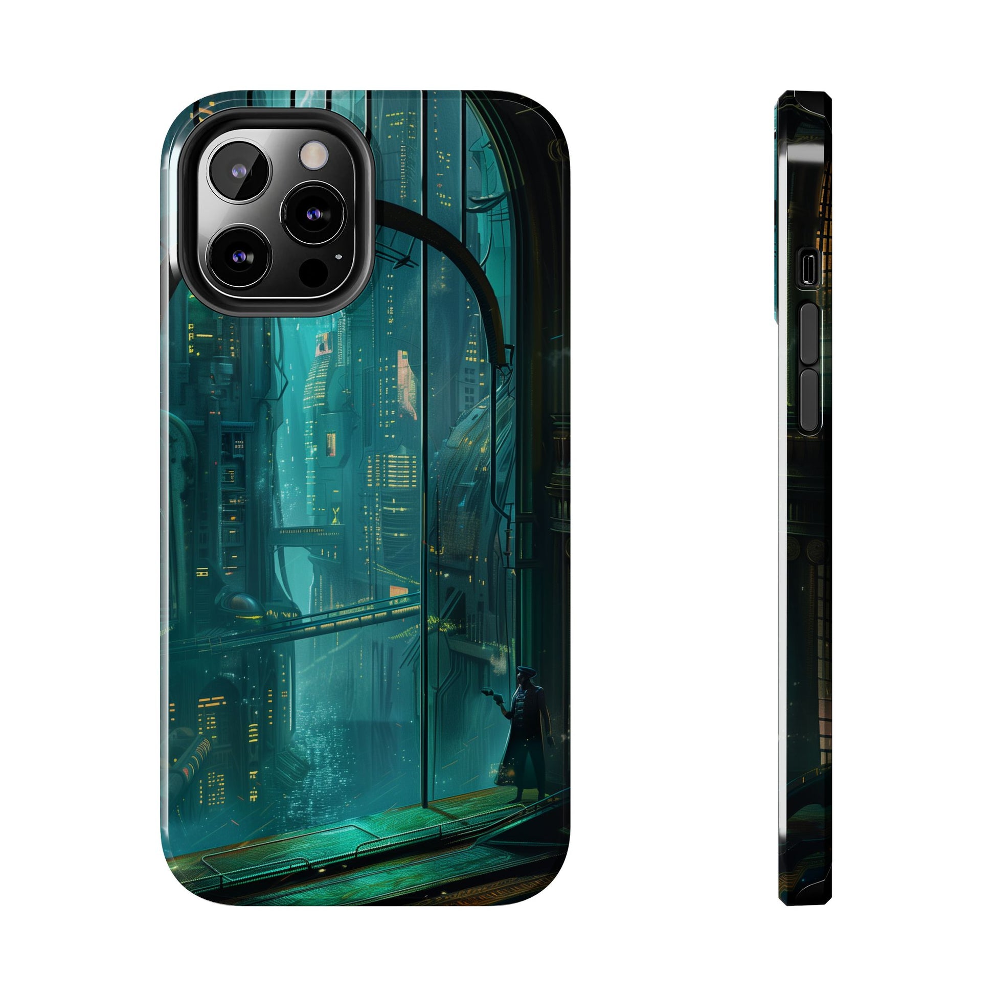 BioShock Inspired Phone Case - Underwater Art Deco City - Gaming Phone Cover - Unique Video Game Accessory
