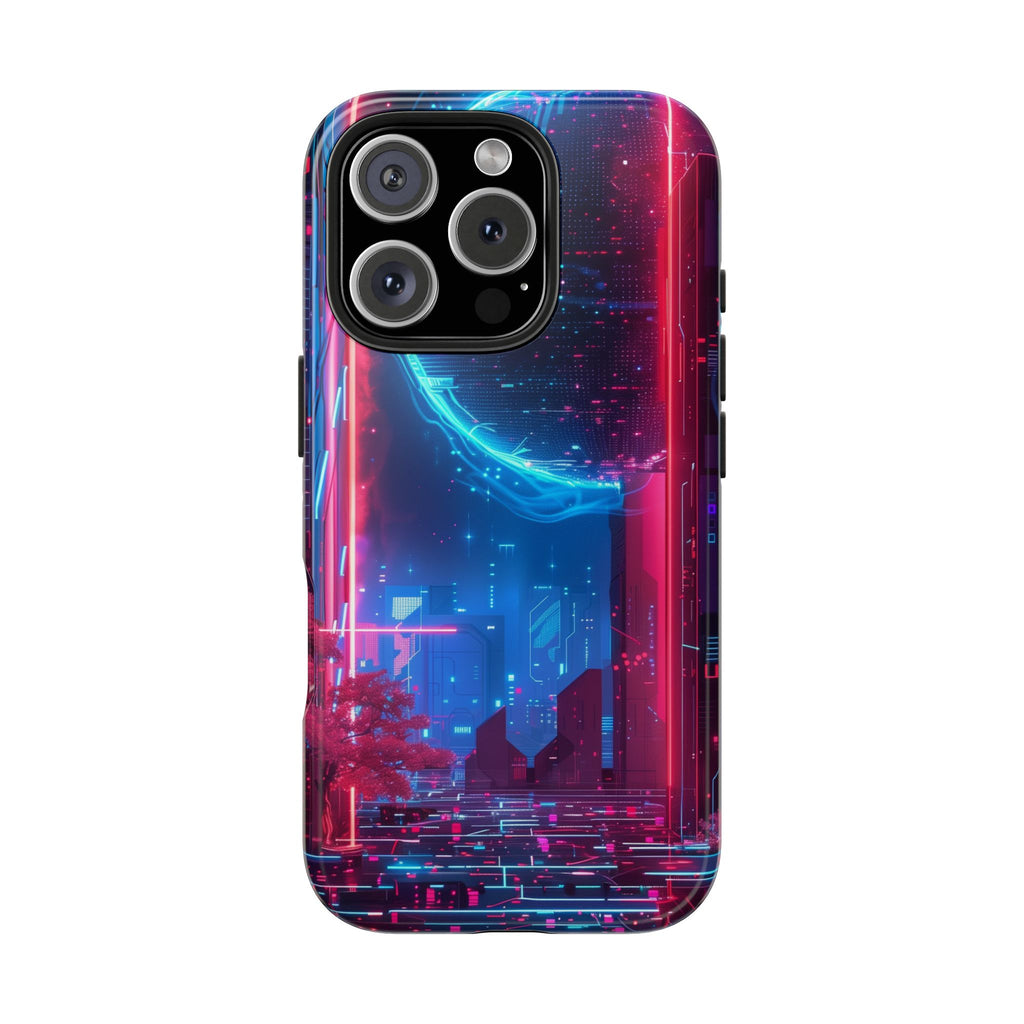Circuit Board Phone Case, Futuristic Circuit Phone Case, High-Tech Gift, Custom Sci-Fi Phone Case, iphone 15 pro max