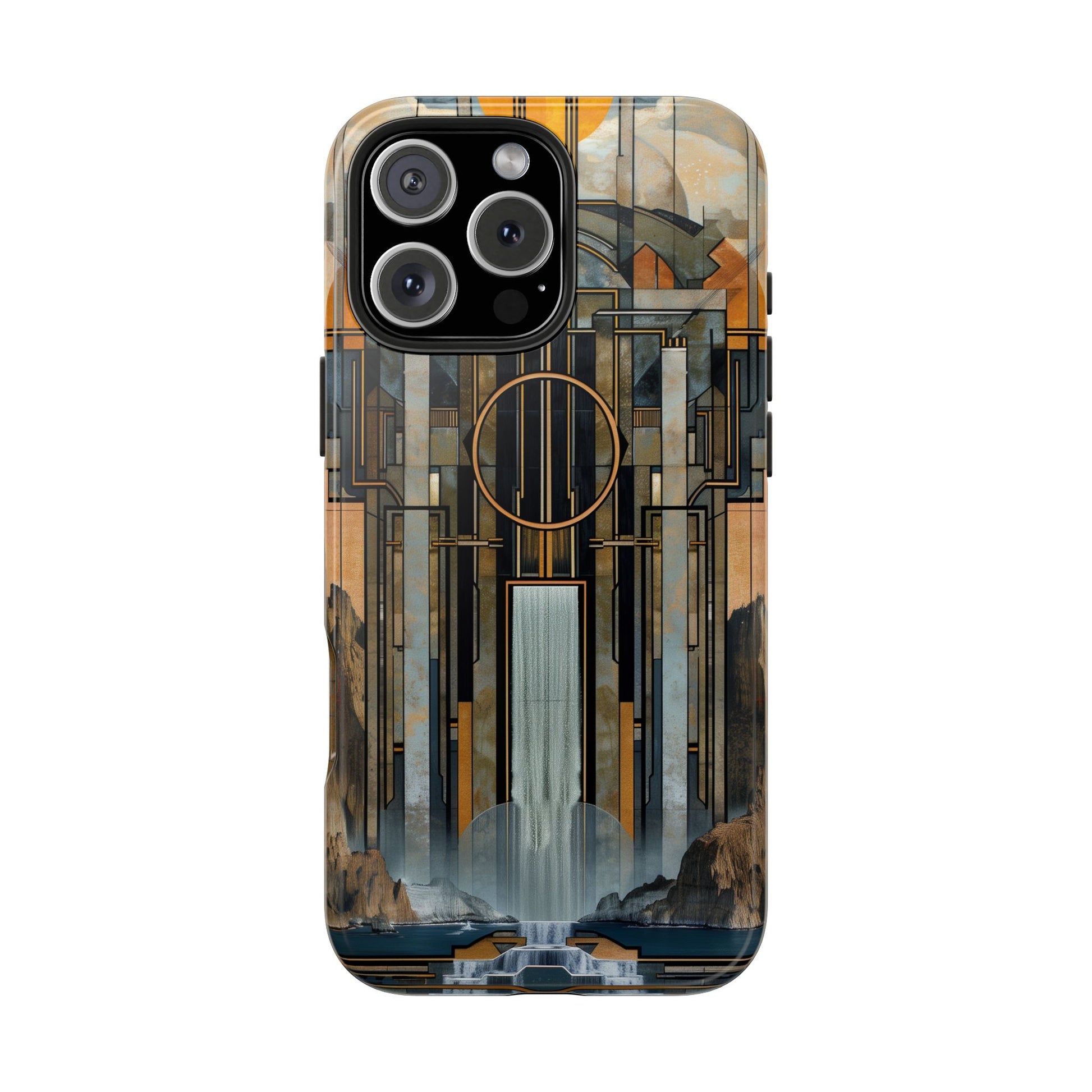 Falling Water Inspired Phone Case - Frank Lloyd Wright Design - Architectural Phone Cover - Unique Phone Accessory