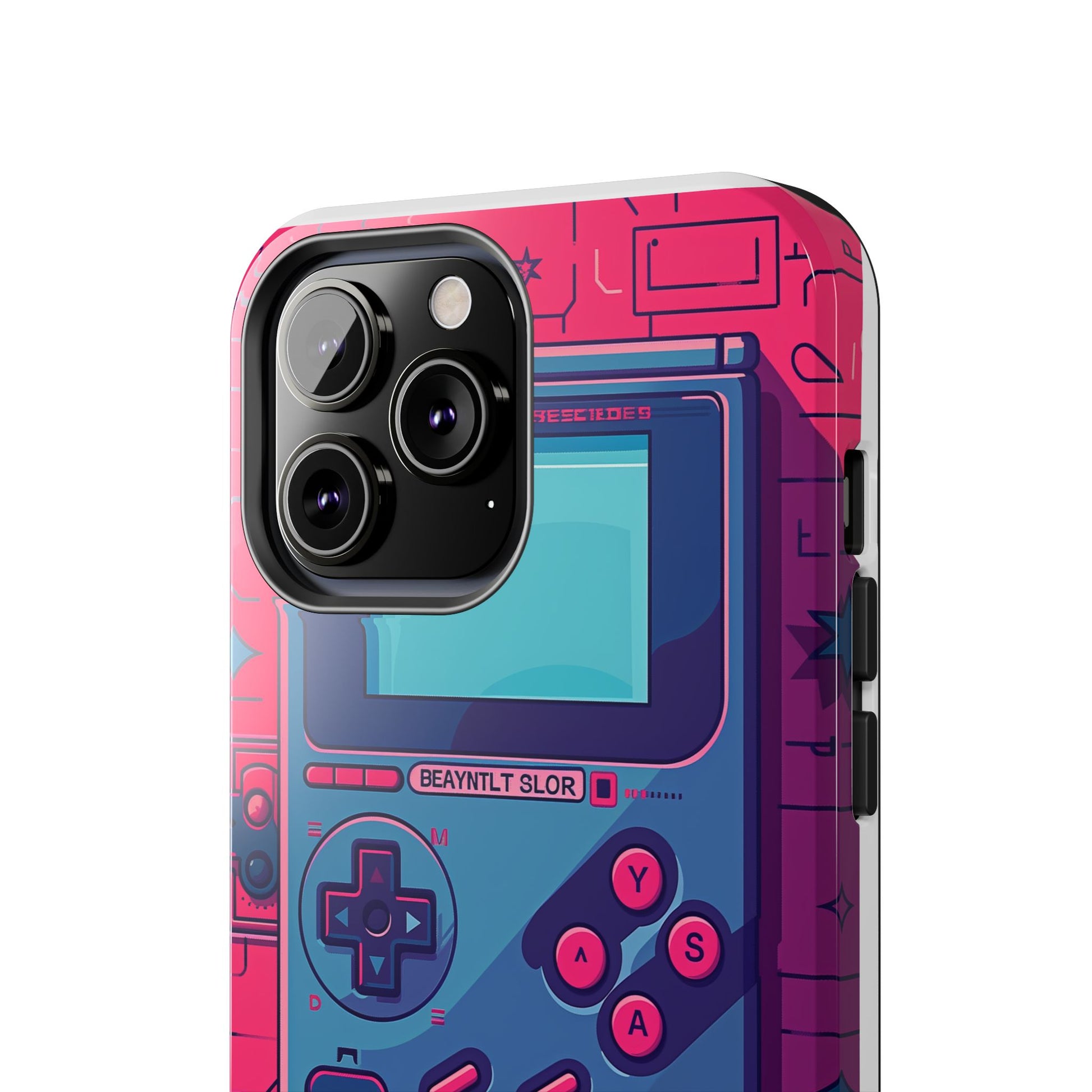 Durable iPhone Case with Alternative Universe Game Console Design - Protective Phone Cover - Fun and Sturdy Gaming Accessory - Gamer Gift