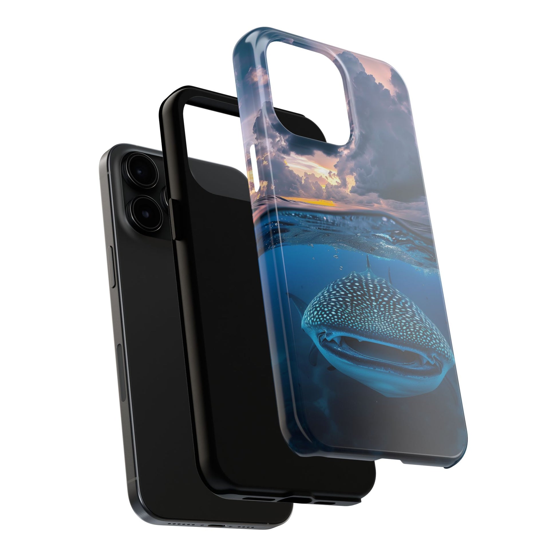 Majestic Encounter: Whale Shark Tough Phone Case