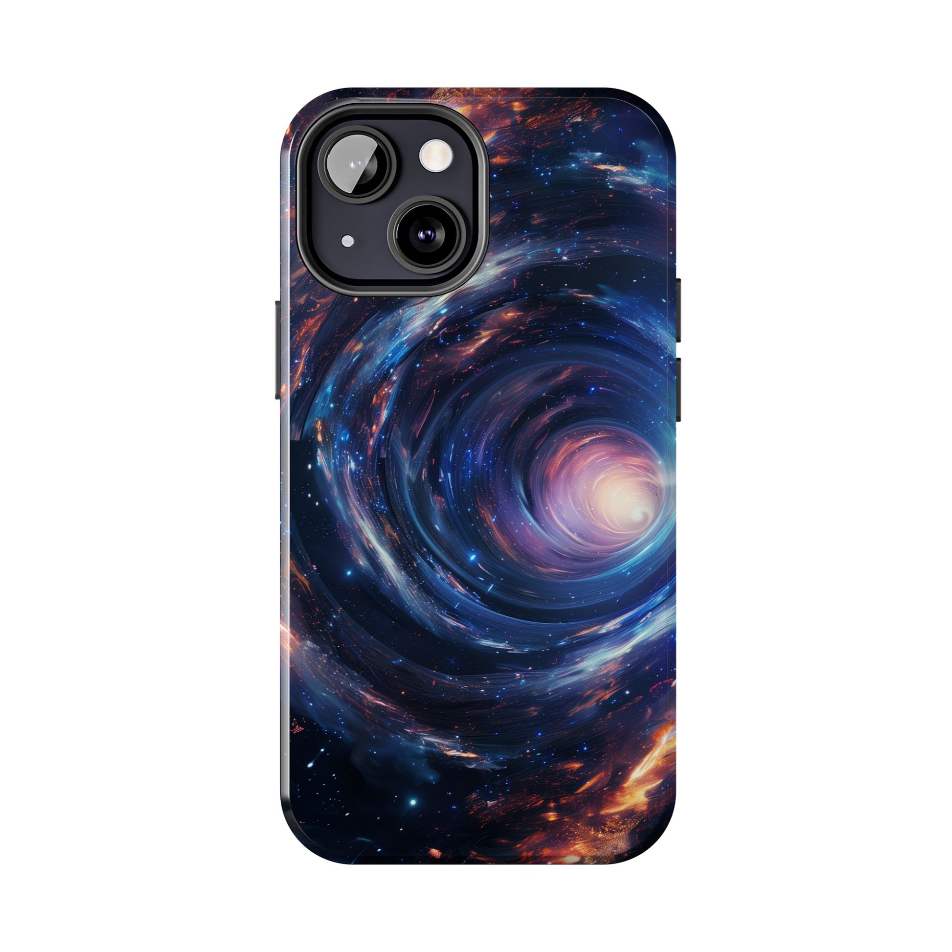 Dr Who inspired Phone Case - Space Wormholes Phone Case - Cosmic Galaxy Cover with Futuristic Wormhole Design - Sci-Fi Protective Case