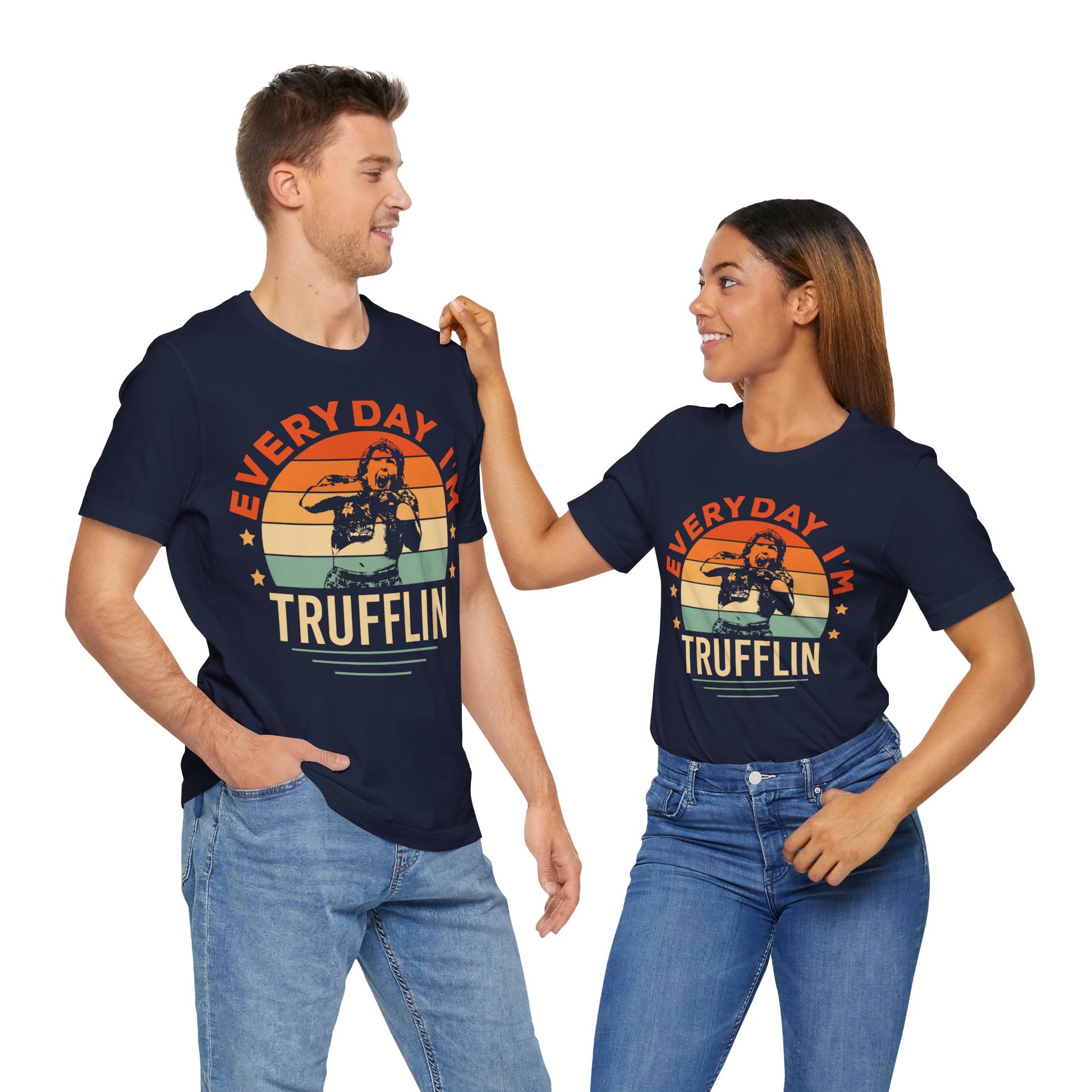 Everyday I’m Trufflin Goonies Inspired Retro Tee
