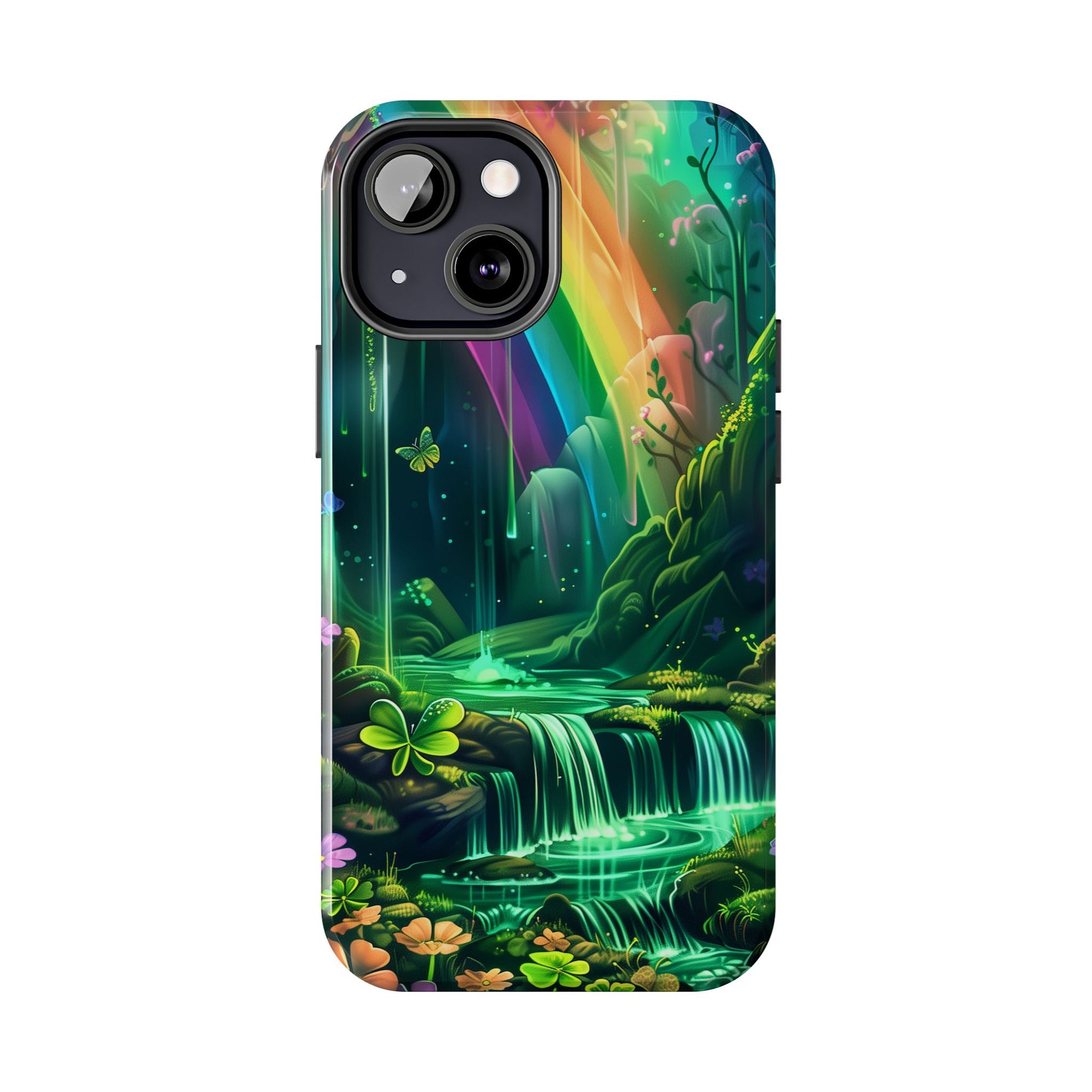 St. Patrick's Day Durable Phone Case, Lucky Phone Case Design, Durable Irish Luck Protective Cover, Holiday Gift Idea