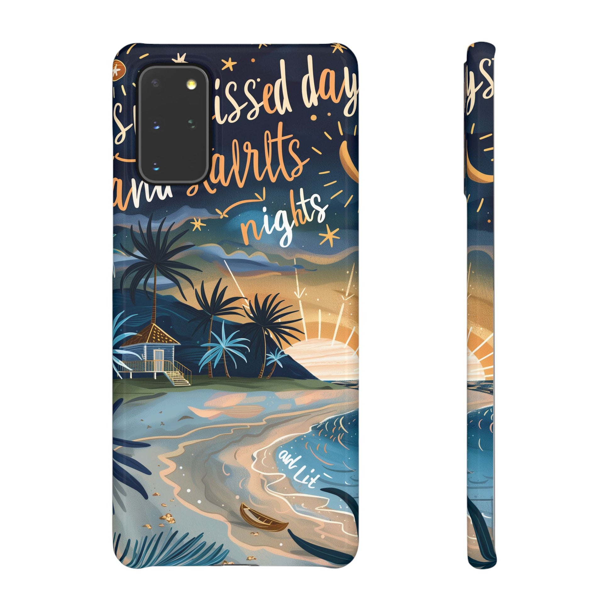 Sun Kissed Days and Starlit Nights Slim Case for Android