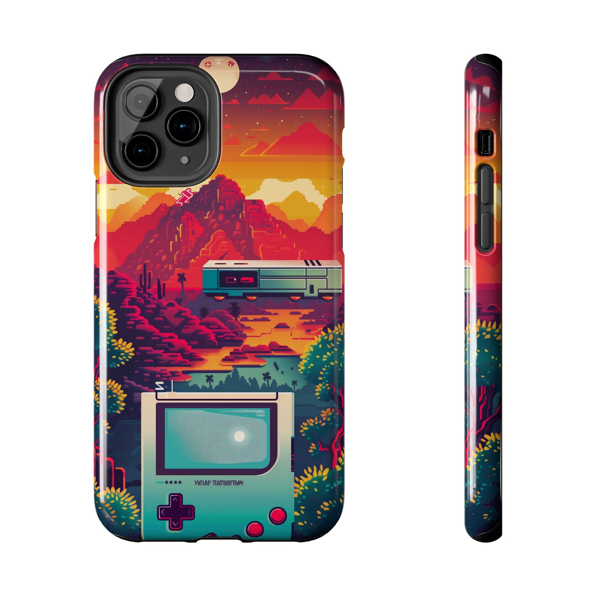 Durable iPhone Case with Alternative Universe Game Console Design - Protective Phone Cover - Fun and Sturdy Gaming Accessory - Gamer Gift