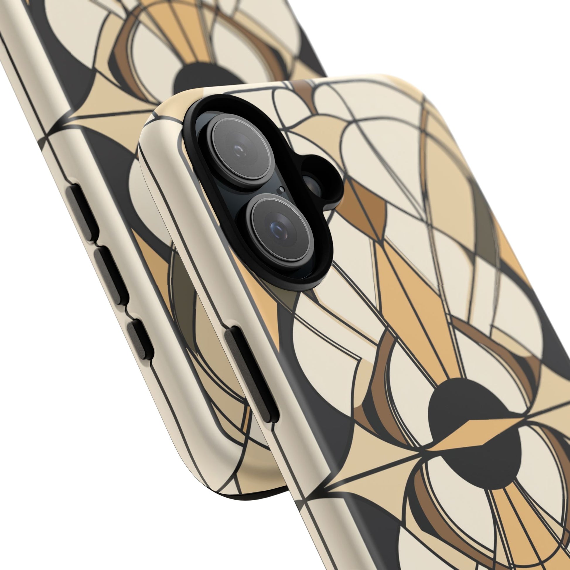 Geometric Phone Case Art Deco Design Frank Lloyd Wright Stained Glass Prairie Style Stylish iphone 13 14 15 16 Pro Max Plus Galaxy