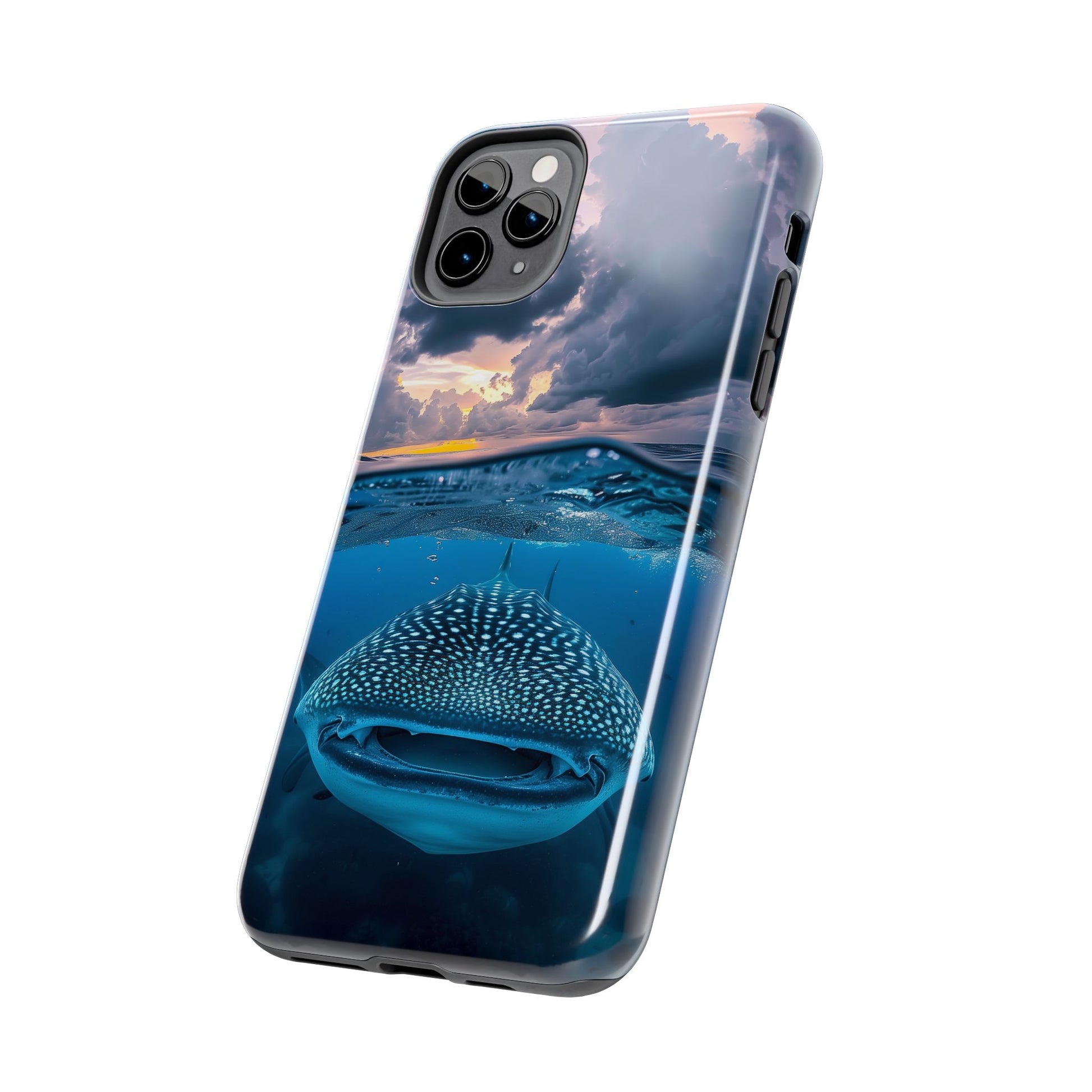 Majestic Encounter: Whale Shark Tough Phone Case