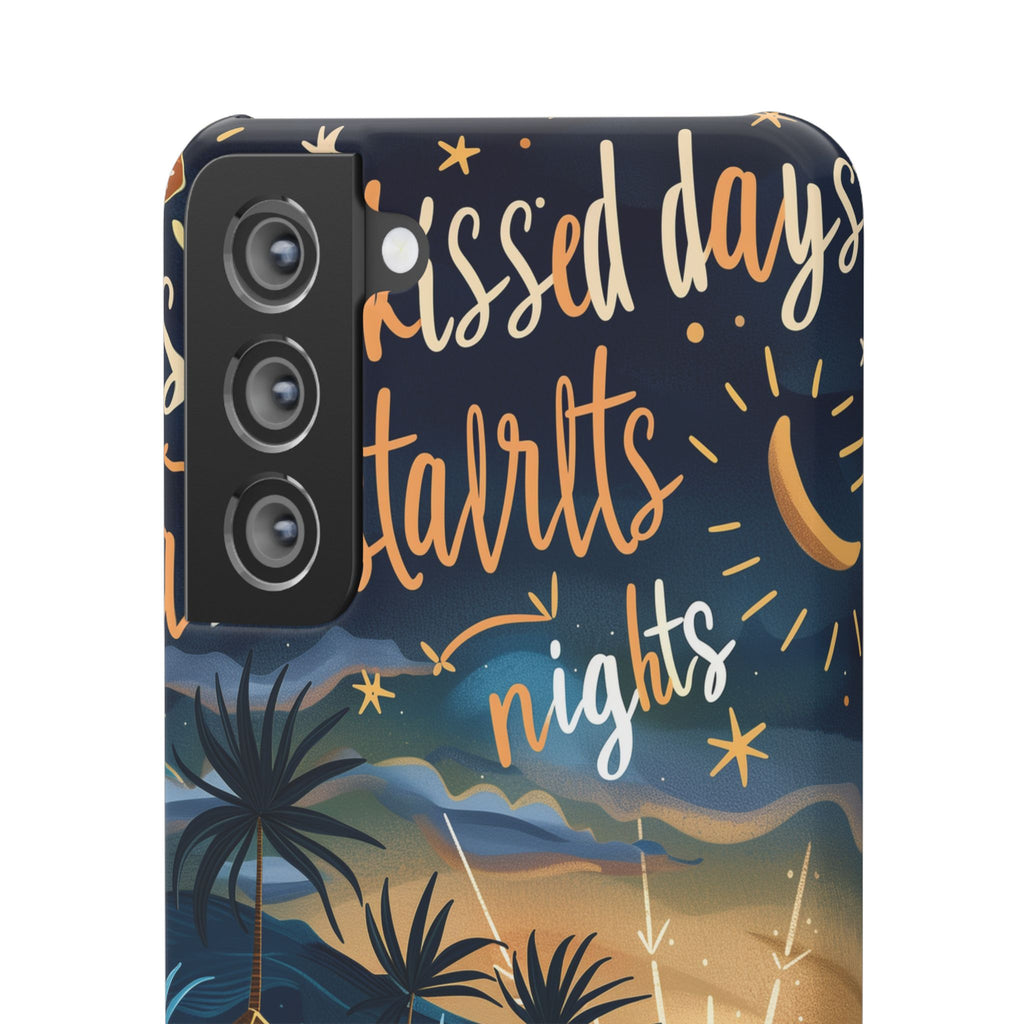 Sun Kissed Days and Starlit Nights Slim Case for Android