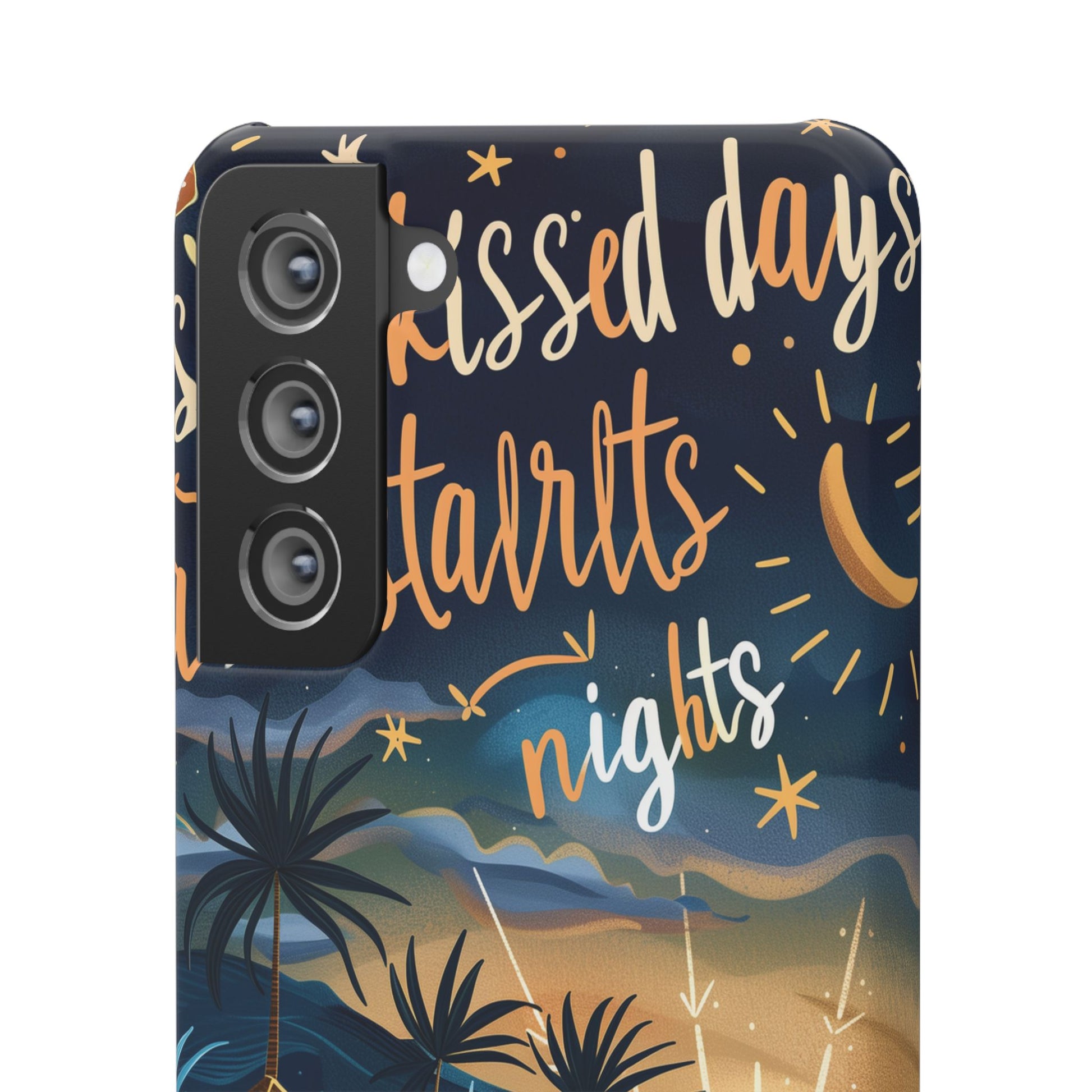 Sun Kissed Days and Starlit Nights Slim Case for Android
