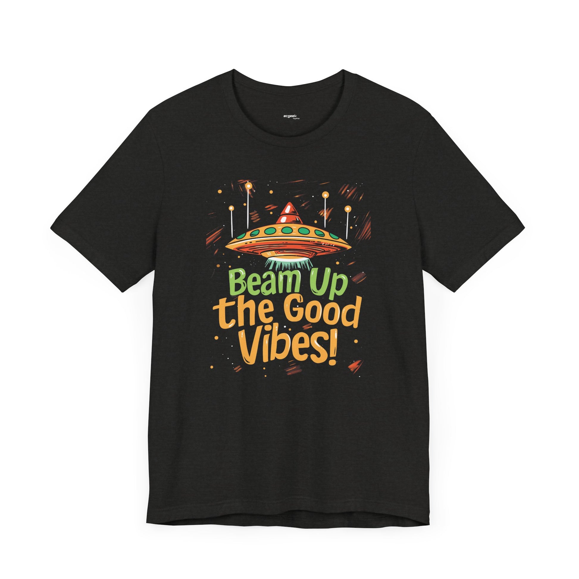Positivity Nerd Shirt UFO Geek Shirt, Funny Nerd Shirt, Nerd Humor, Funny Geek Shirt, Custom Graphic Tee