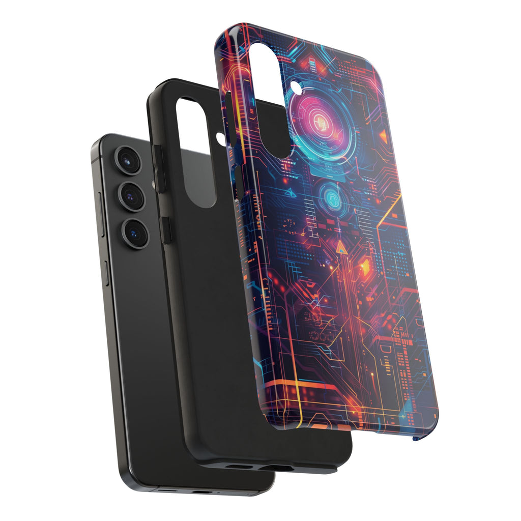Circuit Board Phone Case, Futuristic Circuit Phone Case, High-Tech Gift, Custom Sci-Fi Phone Case, iphone 15 pro max