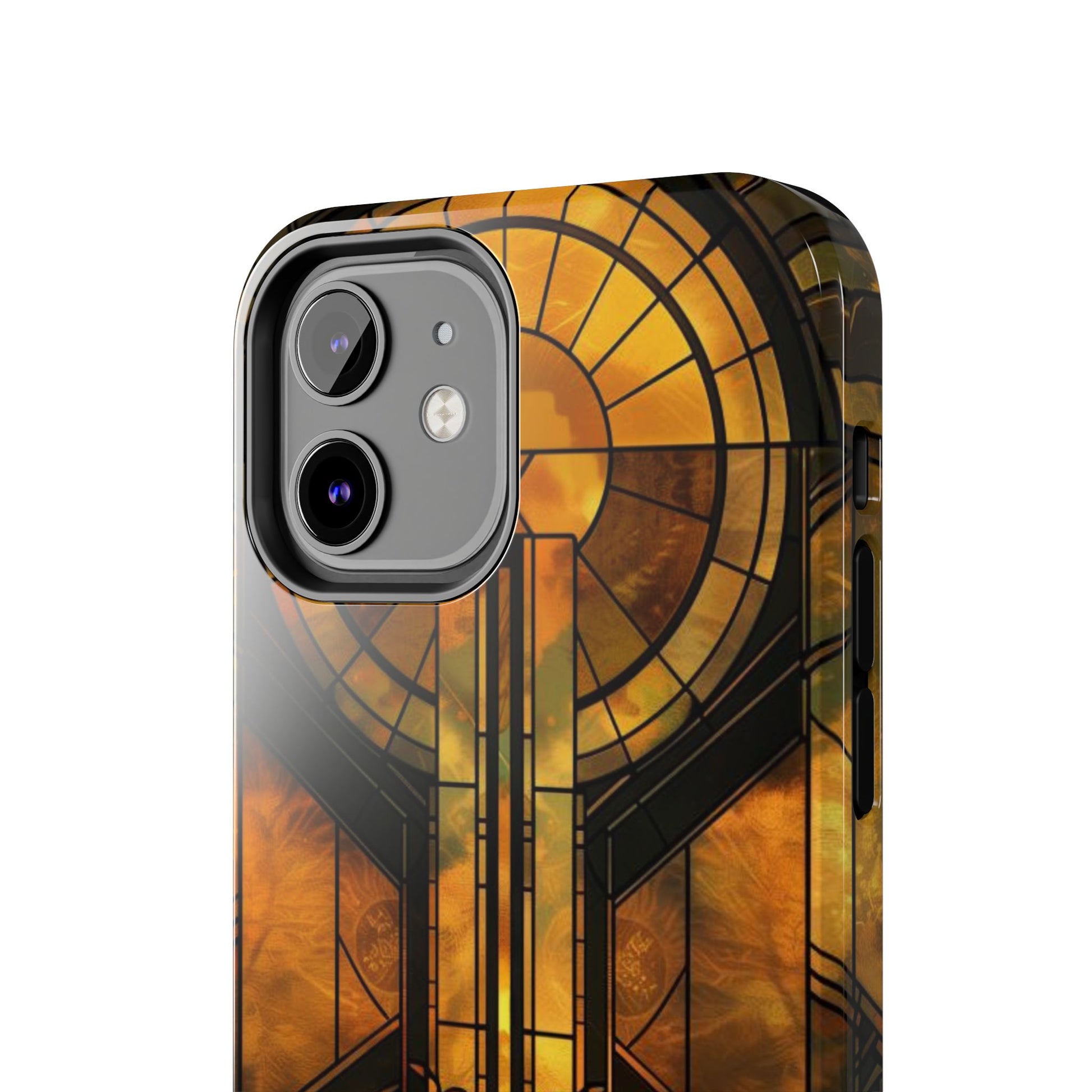 Durable Noir Art Deco Golden Design iPhone Cover - Stylish and Protective Phone Case on Etsy - Art Deco Gift