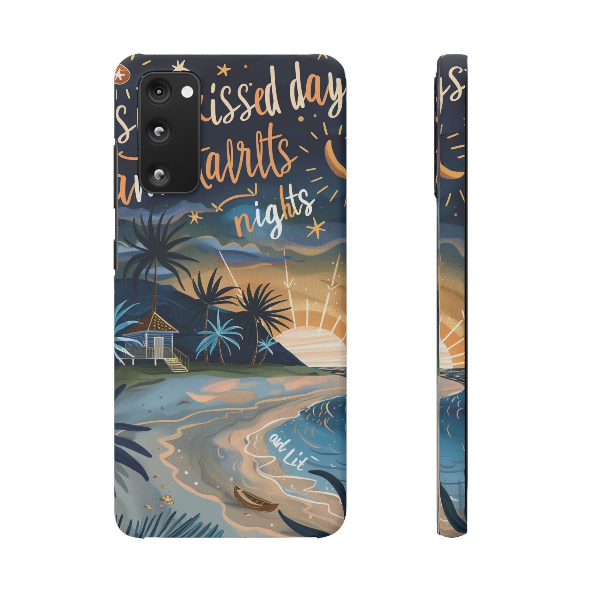 Sun Kissed Days and Starlit Nights Slim Case for Android