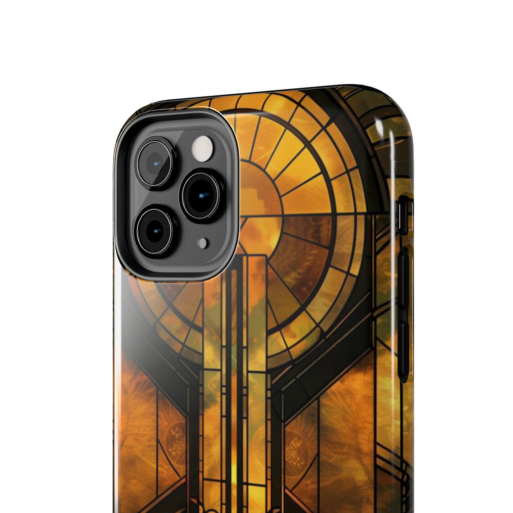 Durable Noir Art Deco Golden Design iPhone Cover - Stylish and Protective Phone Case on Etsy - Art Deco Gift