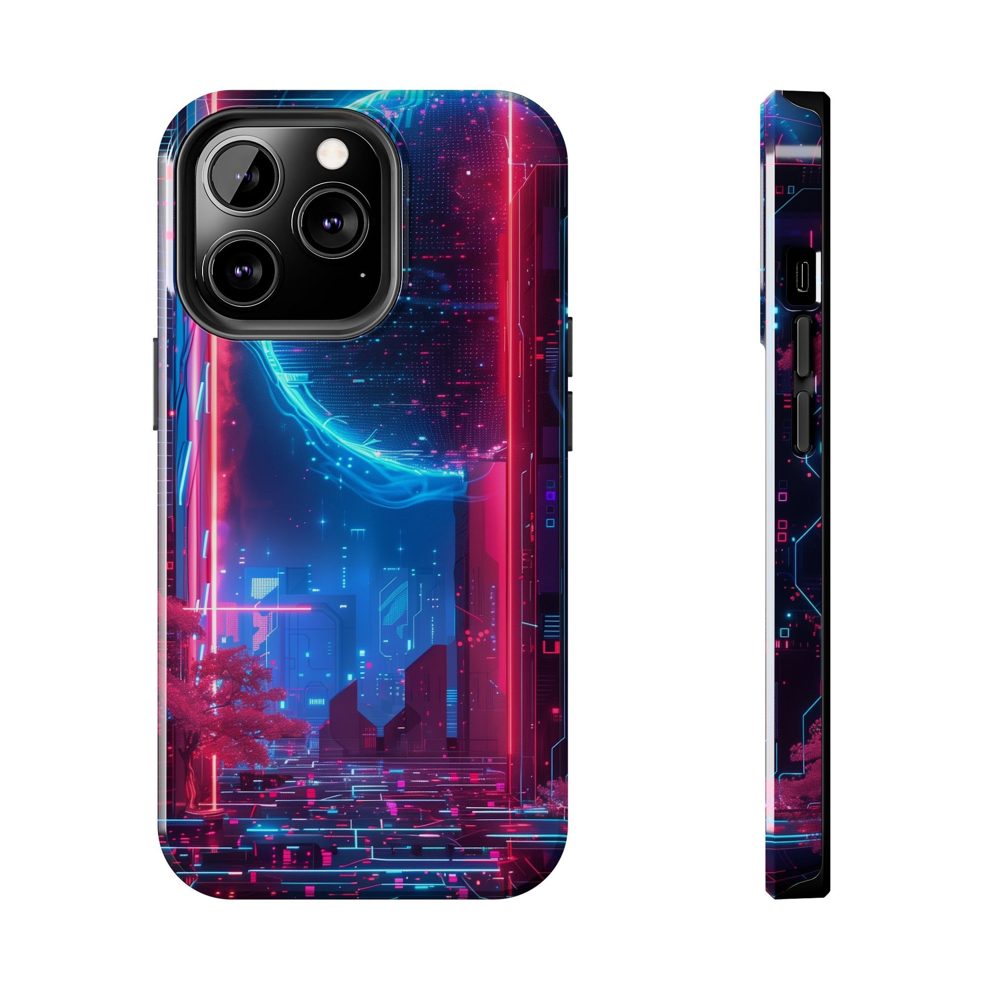 Circuit Board Phone Case, Futuristic Circuit Phone Case, High-Tech Gift, Custom Sci-Fi Phone Case, iphone 15 pro max