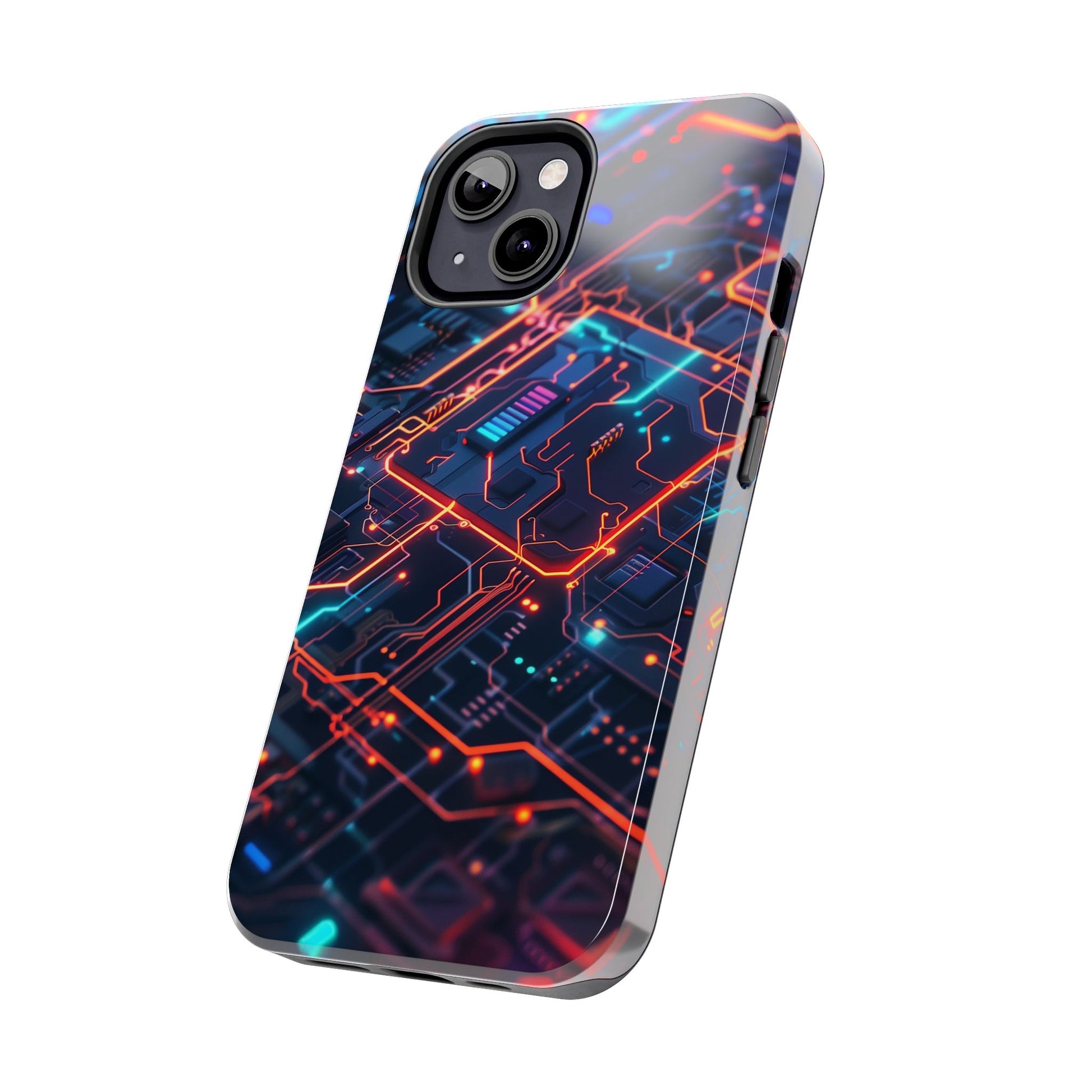 Circuit Board Phone Case, Futuristic Circuit Phone Case, High-Tech Gift, Custom Sci-Fi Phone Case, iphone 15 pro max
