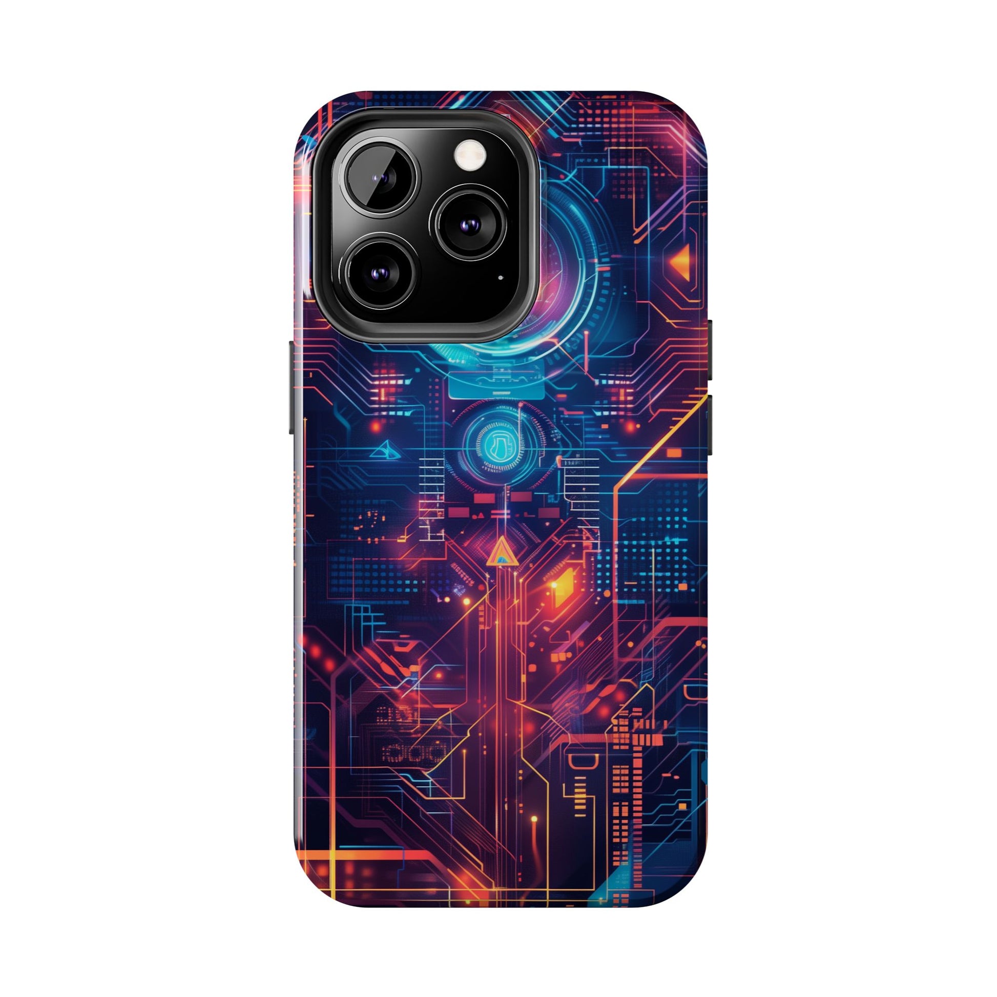 Circuit Board Phone Case, Futuristic Circuit Phone Case, High-Tech Gift, Custom Sci-Fi Phone Case, iphone 15 pro max