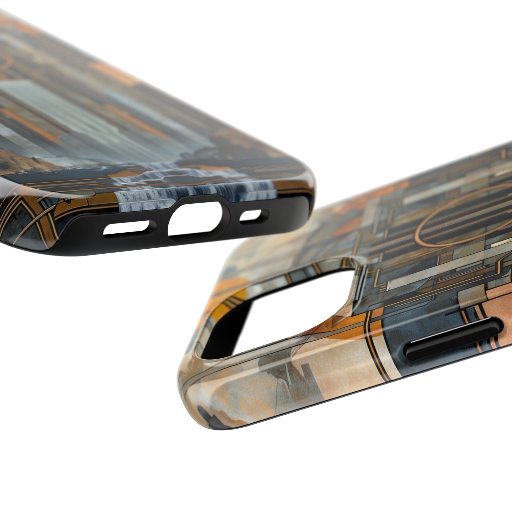 Falling Water Inspired Phone Case - Frank Lloyd Wright Design - Architectural Phone Cover - Unique Phone Accessory