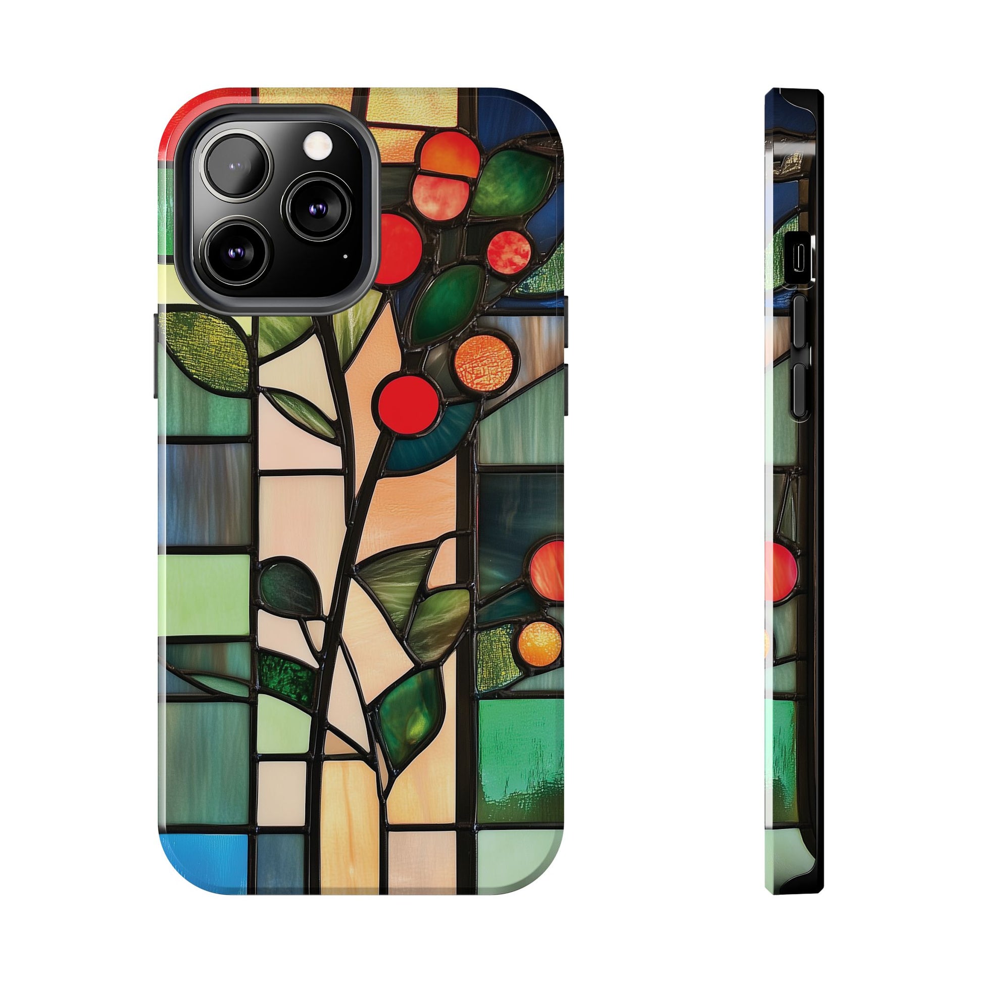 Stained Glass Phone Case Artistic iPhone Case Architectural Design, Art Deco iphone Case