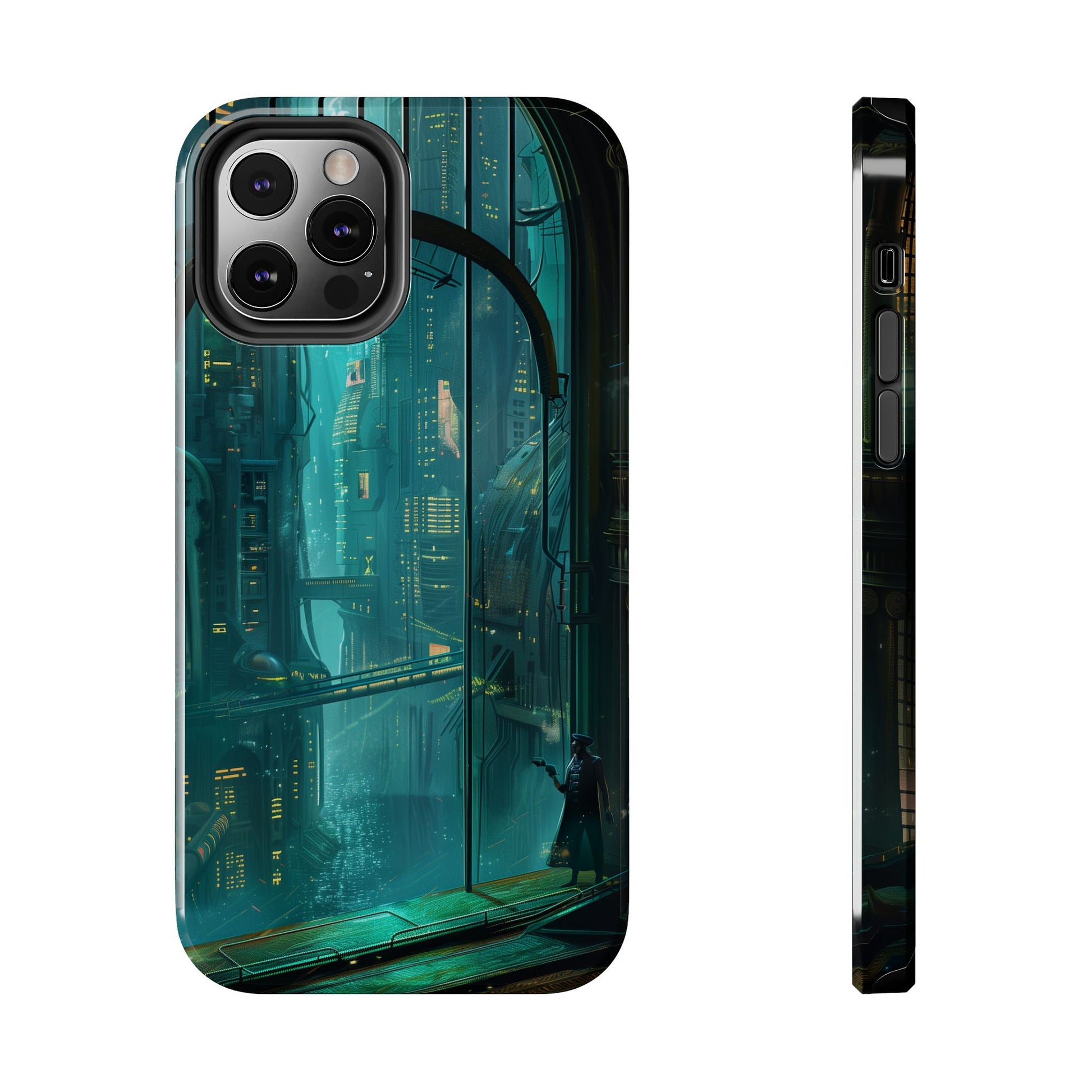 BioShock Inspired Phone Case - Underwater Art Deco City - Gaming Phone Cover - Unique Video Game Accessory
