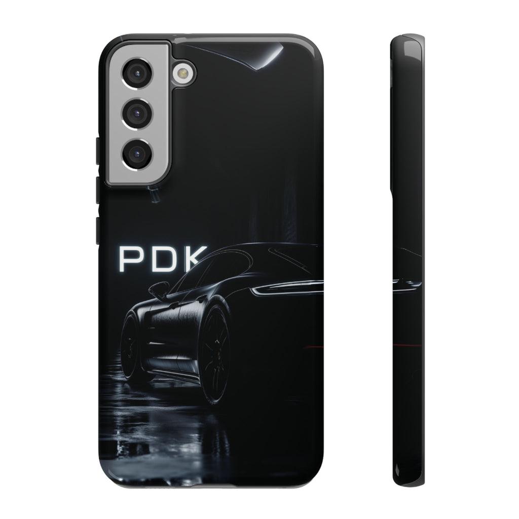 German Super Sports Car Phone Case Car Lover Gift Inspired Neon Sign Font iPhone 13 14 15 16 Pro Max Double Clutch Granny Shifting