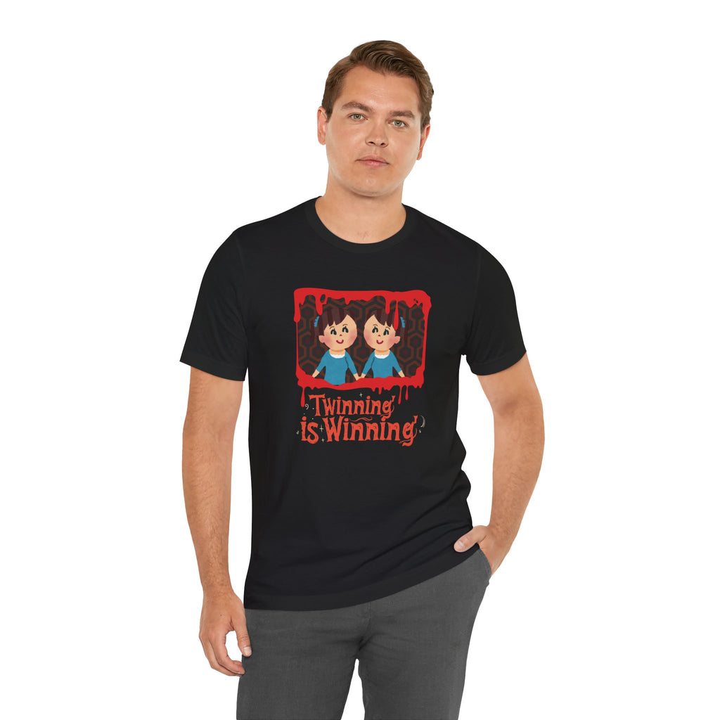 Twinning is Winning Shining Inspired Halloween Graphic Tee