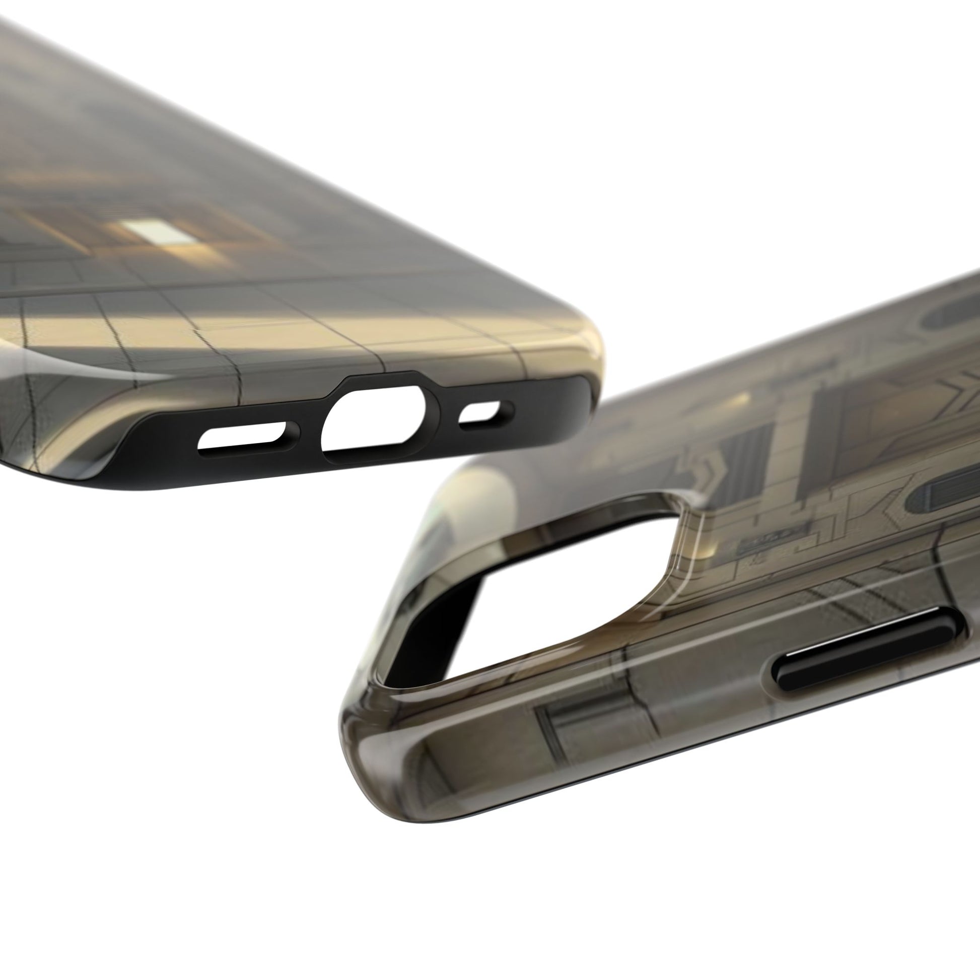Durable Phone Case - Frank Lloyd Wright Style Room - Tough Architectural Design iPhone/Android Cover - Unique Art Deco Protection Accessory