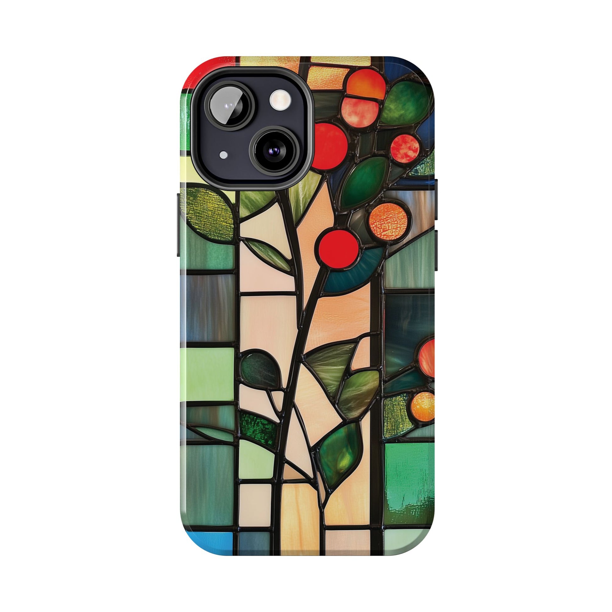 Stained Glass Phone Case Artistic iPhone Case Architectural Design, Art Deco iphone Case