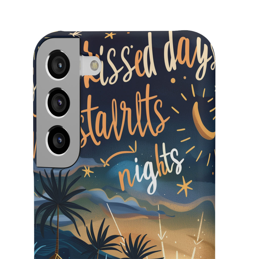 Sun Kissed Days and Starlit Nights Slim Case for Android
