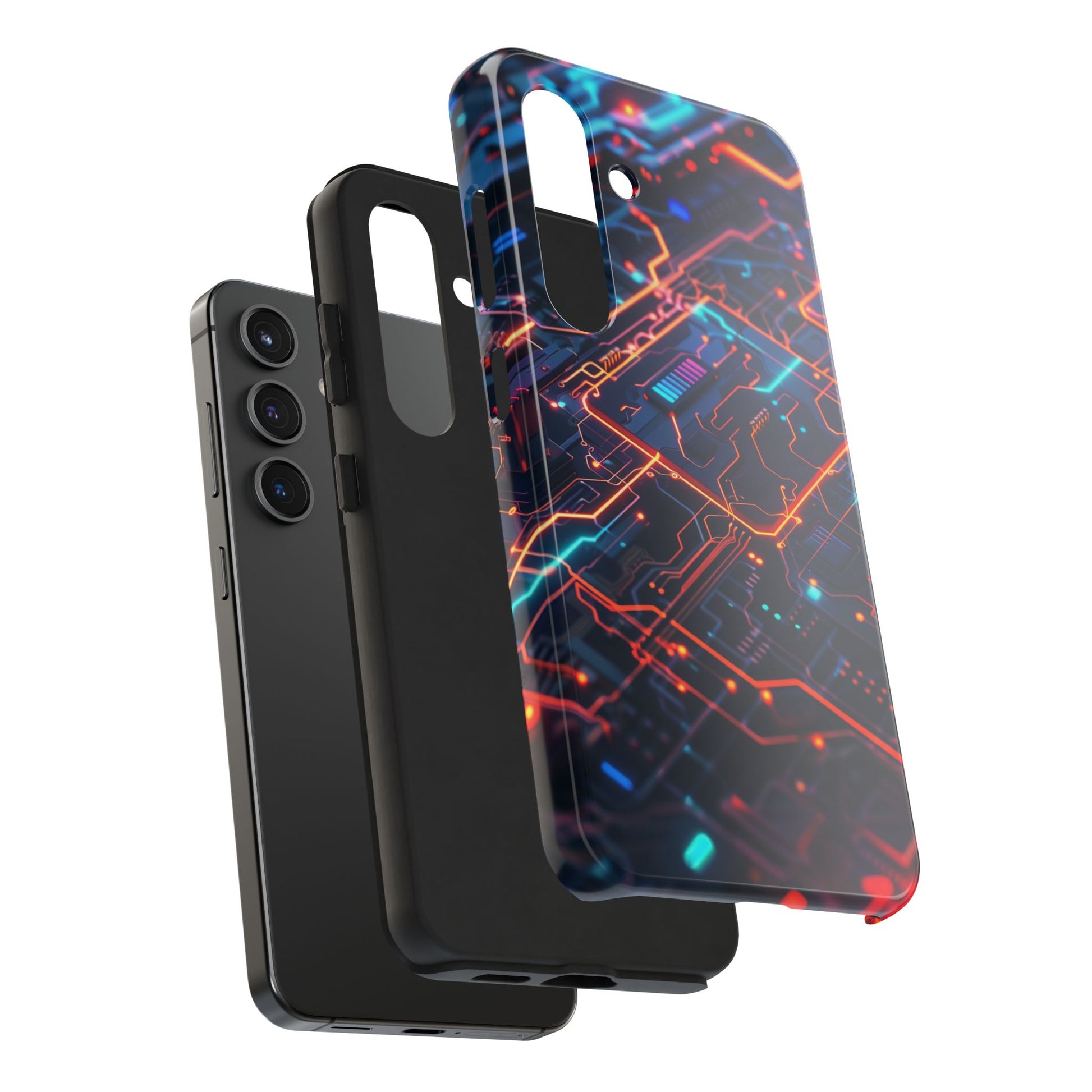 Circuit Board Phone Case, Futuristic Circuit Phone Case, High-Tech Gift, Custom Sci-Fi Phone Case, iphone 15 pro max