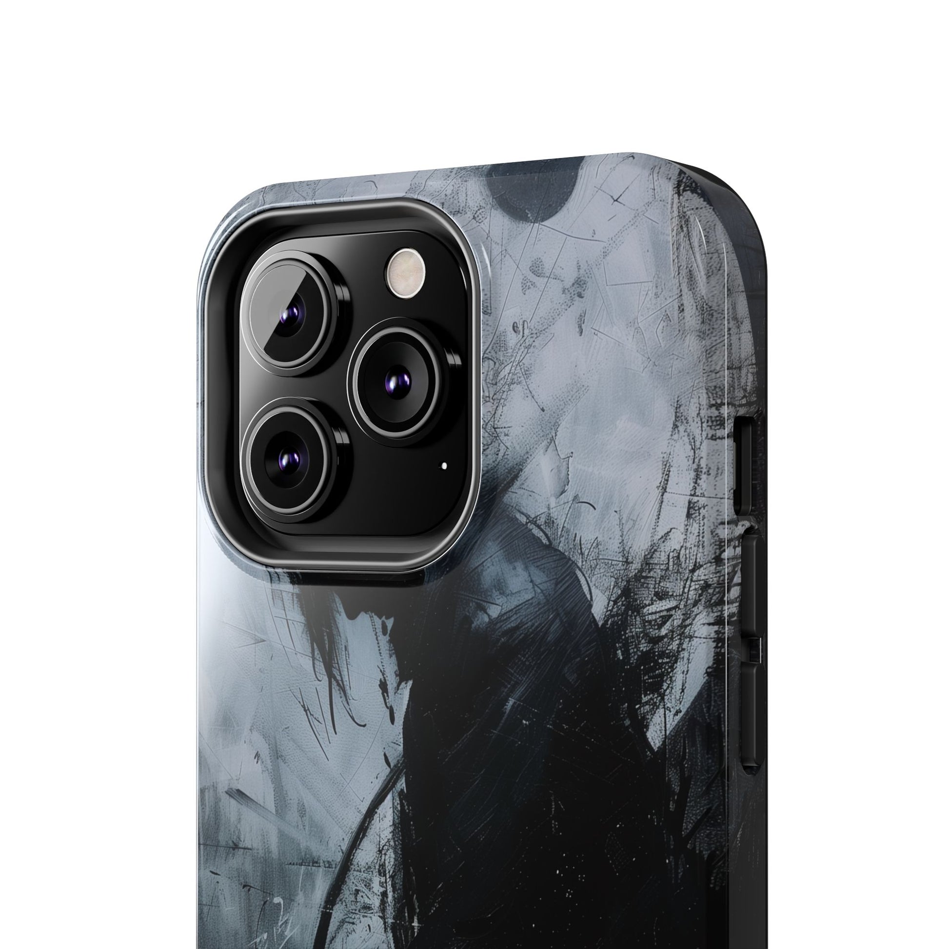 Gothic Art Phone Case Silhouette, Sandman Phone Case, Moon and Tarot Phone Case, Halloween Spooky Season, Dark Academia iPhone 15 Pro Max