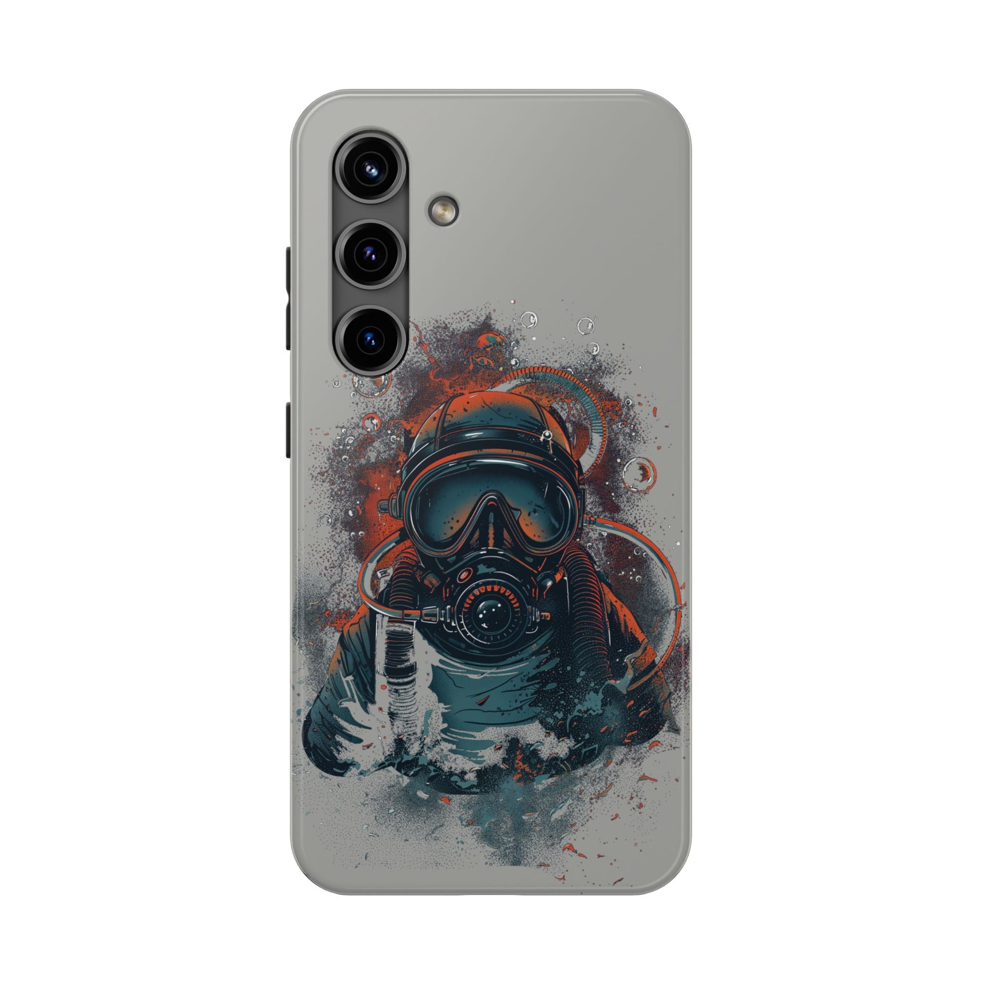 Light Custom iPhone Case, Personalized Phone Case, SCUBA Phone Case, SCUBA Diver Case, Custom Diver Phone Case, Gift for SCUBA Diver