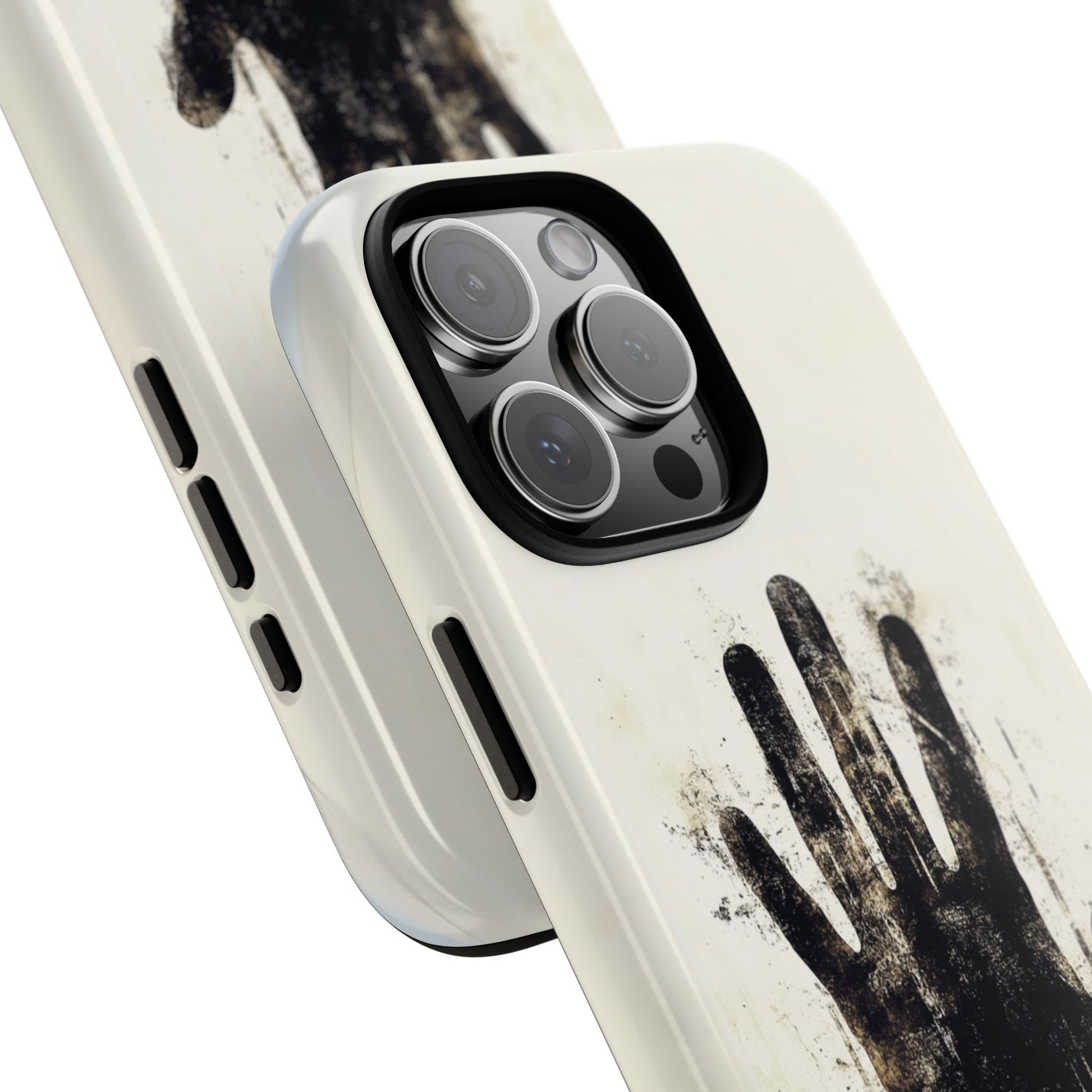 Conspiracy Realist Paranormal Mystery Design X-Files Inspired Ghostly Hand Conspiracy Theory Creepy iPhone 13 14 15 16 Pro Max Galaxy Pixel