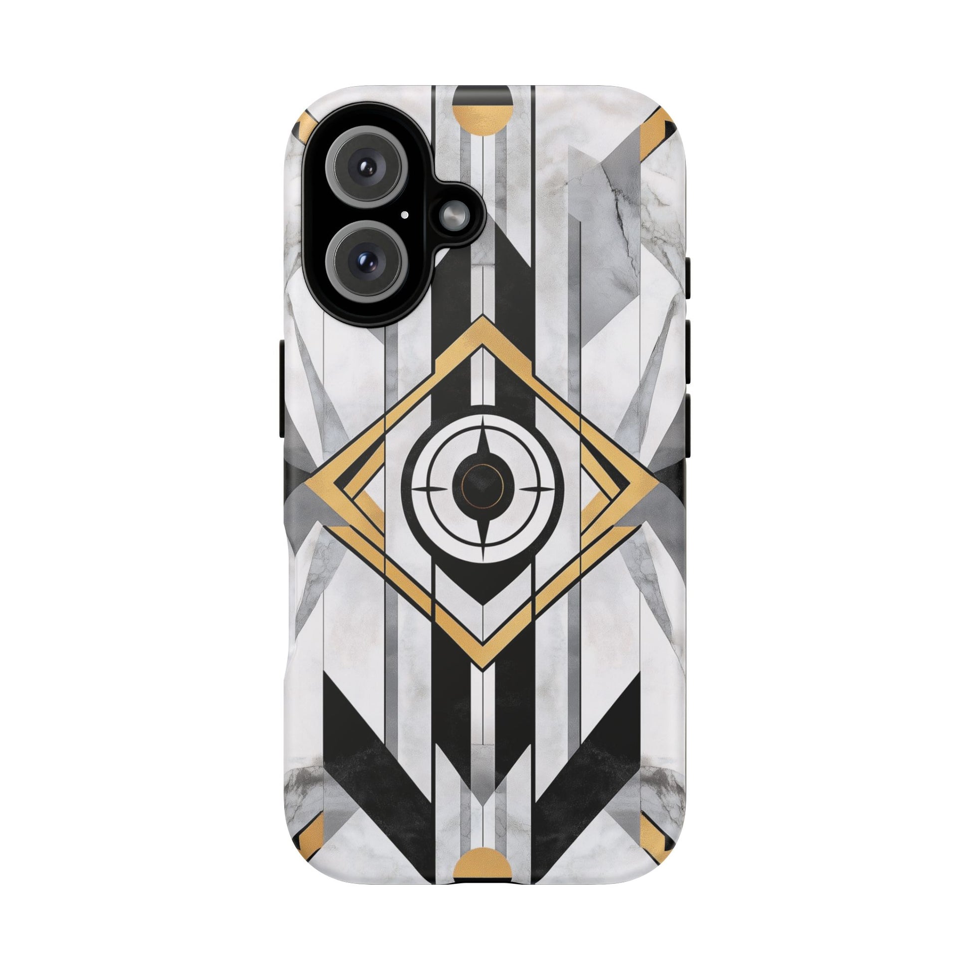 Frank Lloyd Wright Inspired White Phone Case Geometric Stained Glass Art Deco Great Gatsby 13 14 15 16 iPhone Pro Max Galaxy Pixel