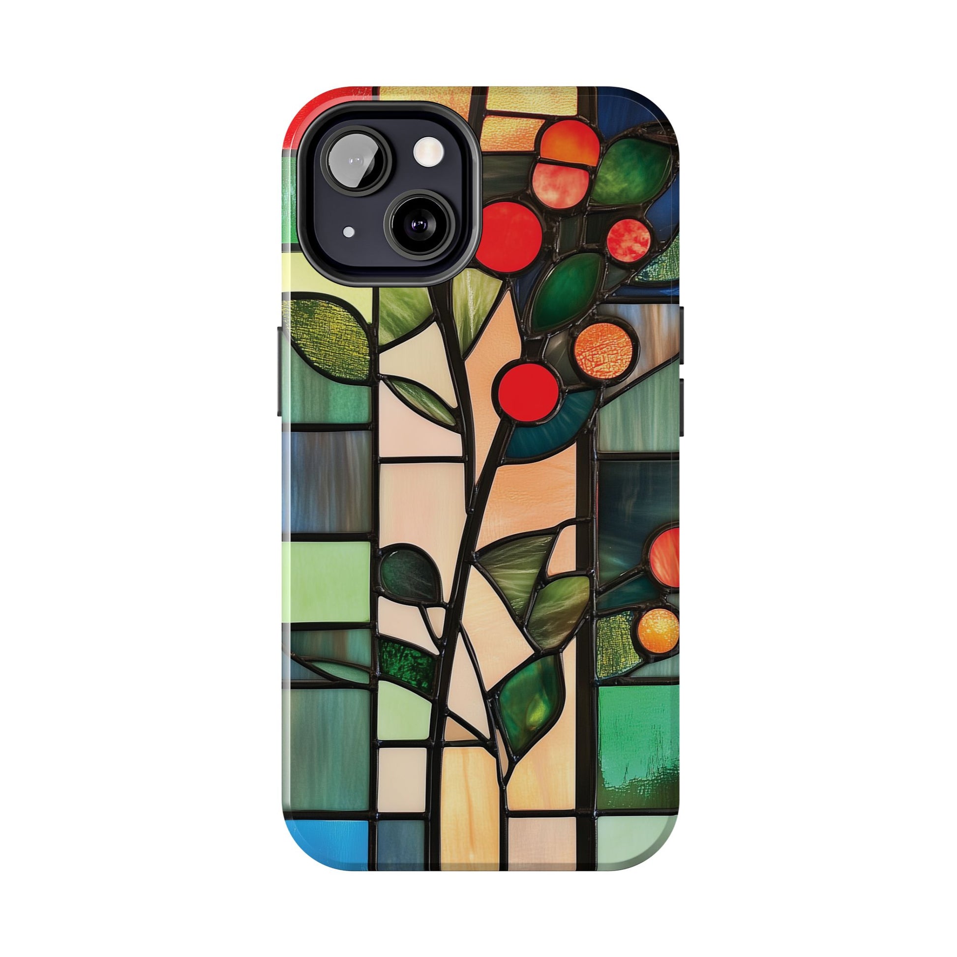 Stained Glass Phone Case Artistic iPhone Case Architectural Design, Art Deco iphone Case
